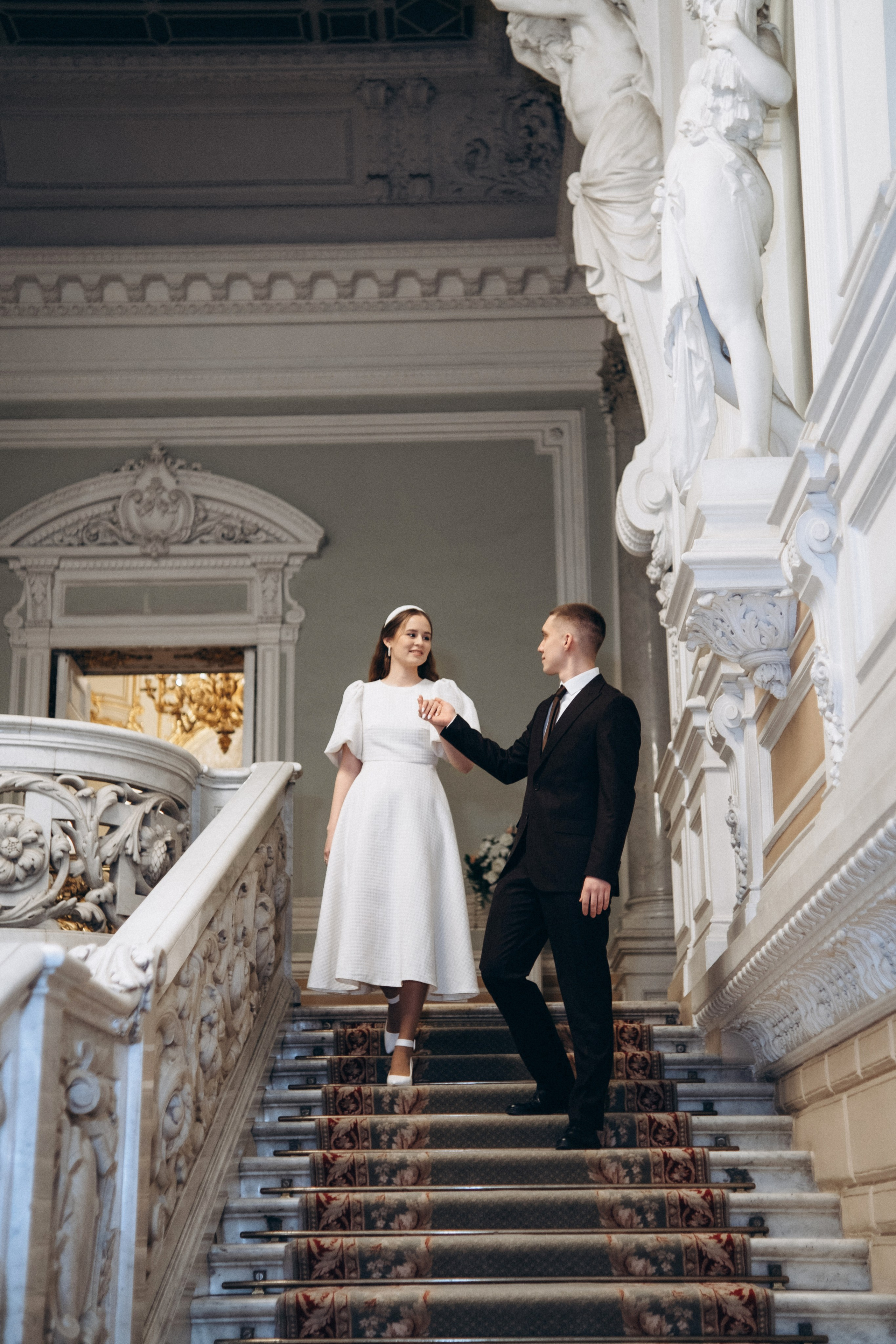 Дворец Бракосочетания № 1(вечерняя). Фотограф в Санкт-Петербурге Кристина Брянская