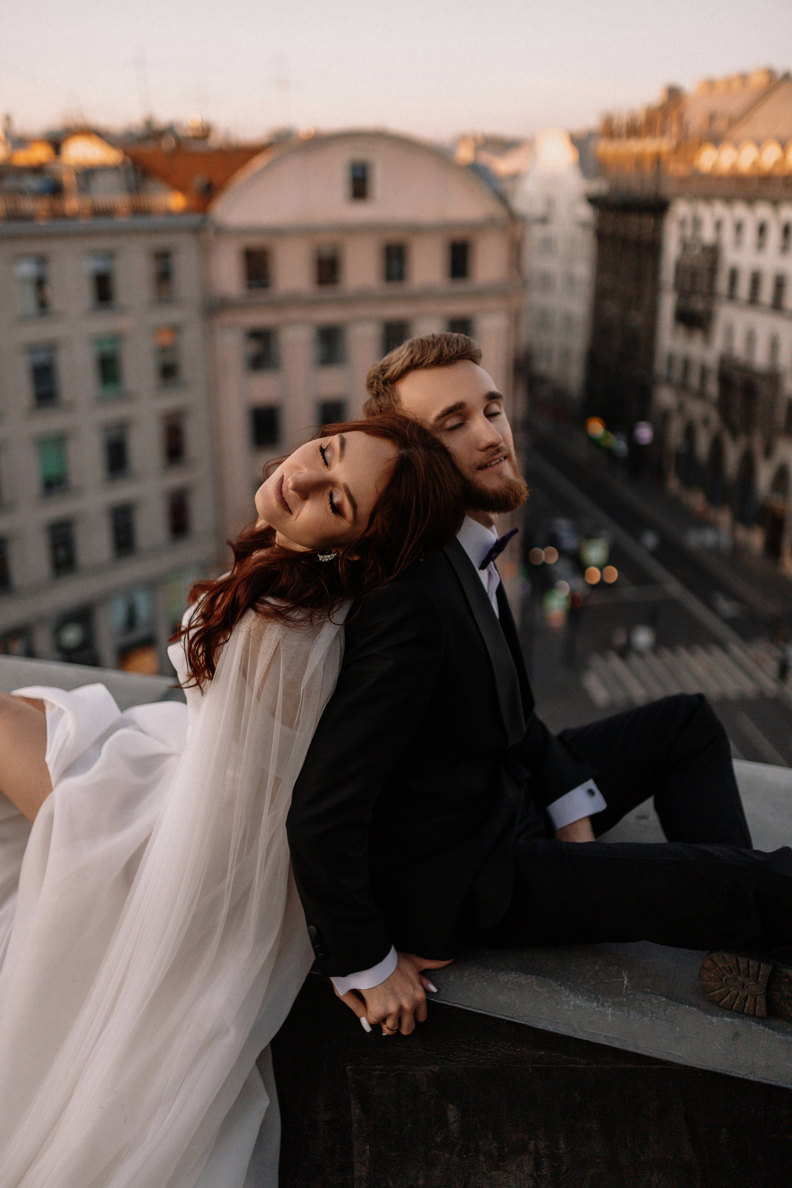 Крыша Петроградки. Николь — ваш любимый фотограф в Санкт-Петербурге