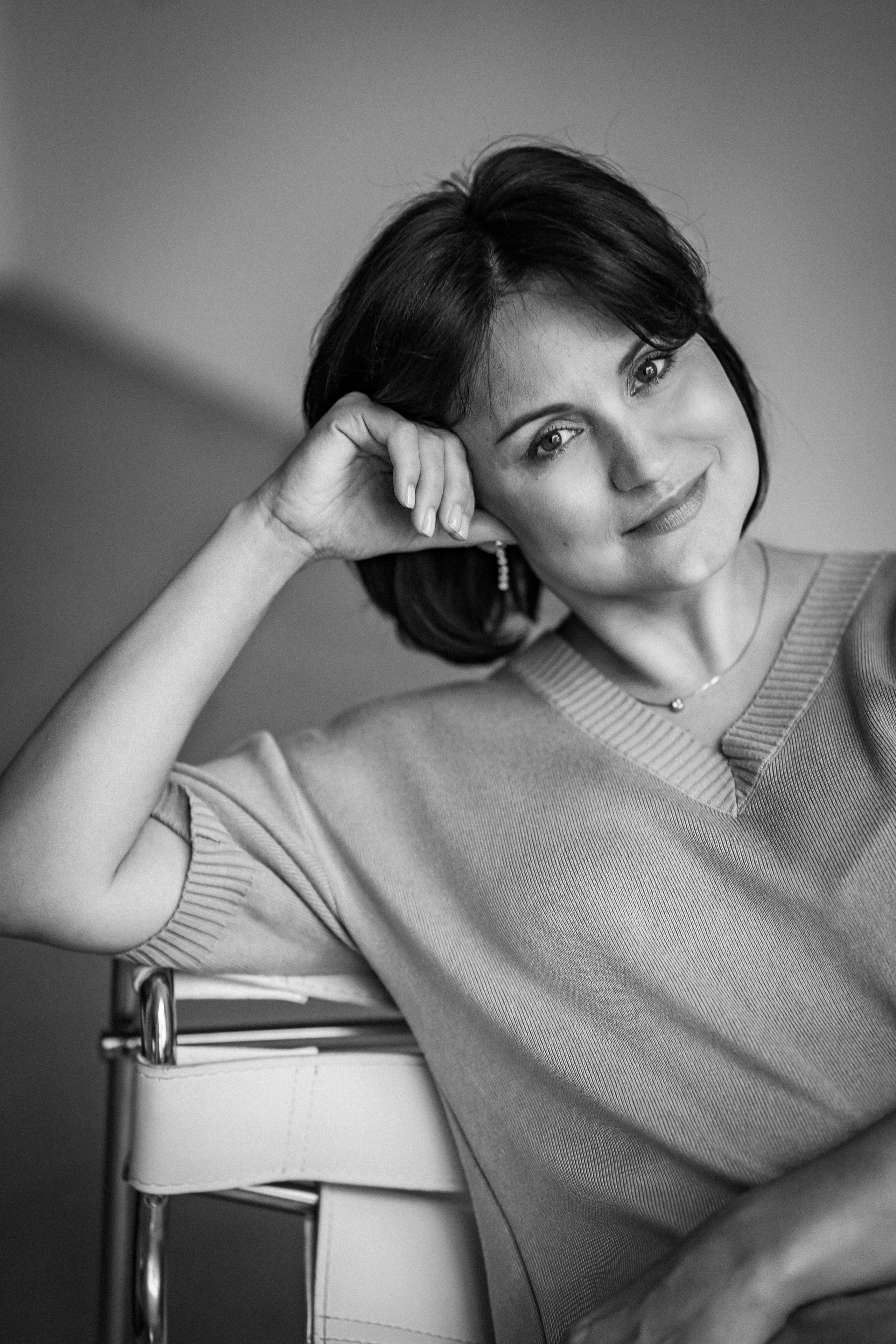 Студийный портрет. Юлия Строганова. Фотограф. Москва