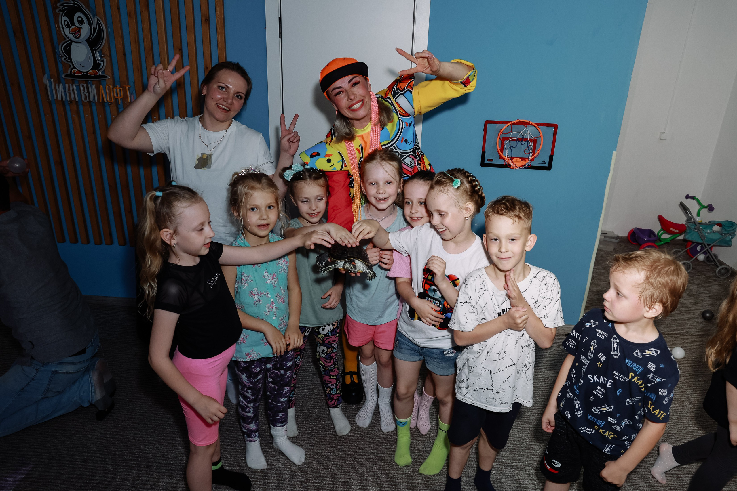 Лофт Пингви дет сад выпуской. Фотограф Юлия Мальцева