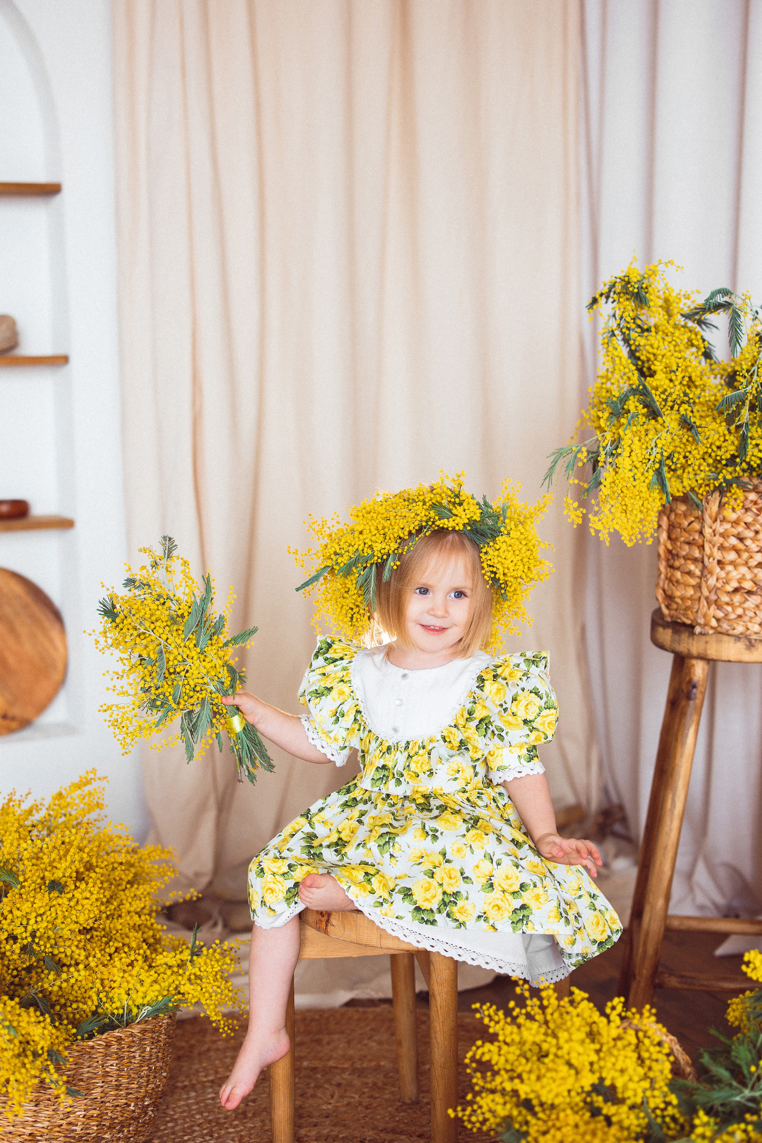 Мимоза, Фотостудия «Майя». Семейный и детский фотограф в Краснодаре Анна Трашкова