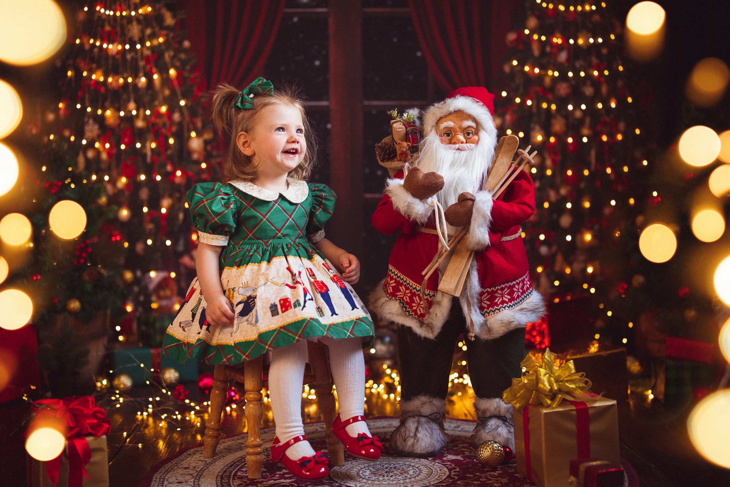 Фотостудия «Антураж», Новогодняя комната. Семейный и детский фотограф в Краснодаре Анна Трашкова