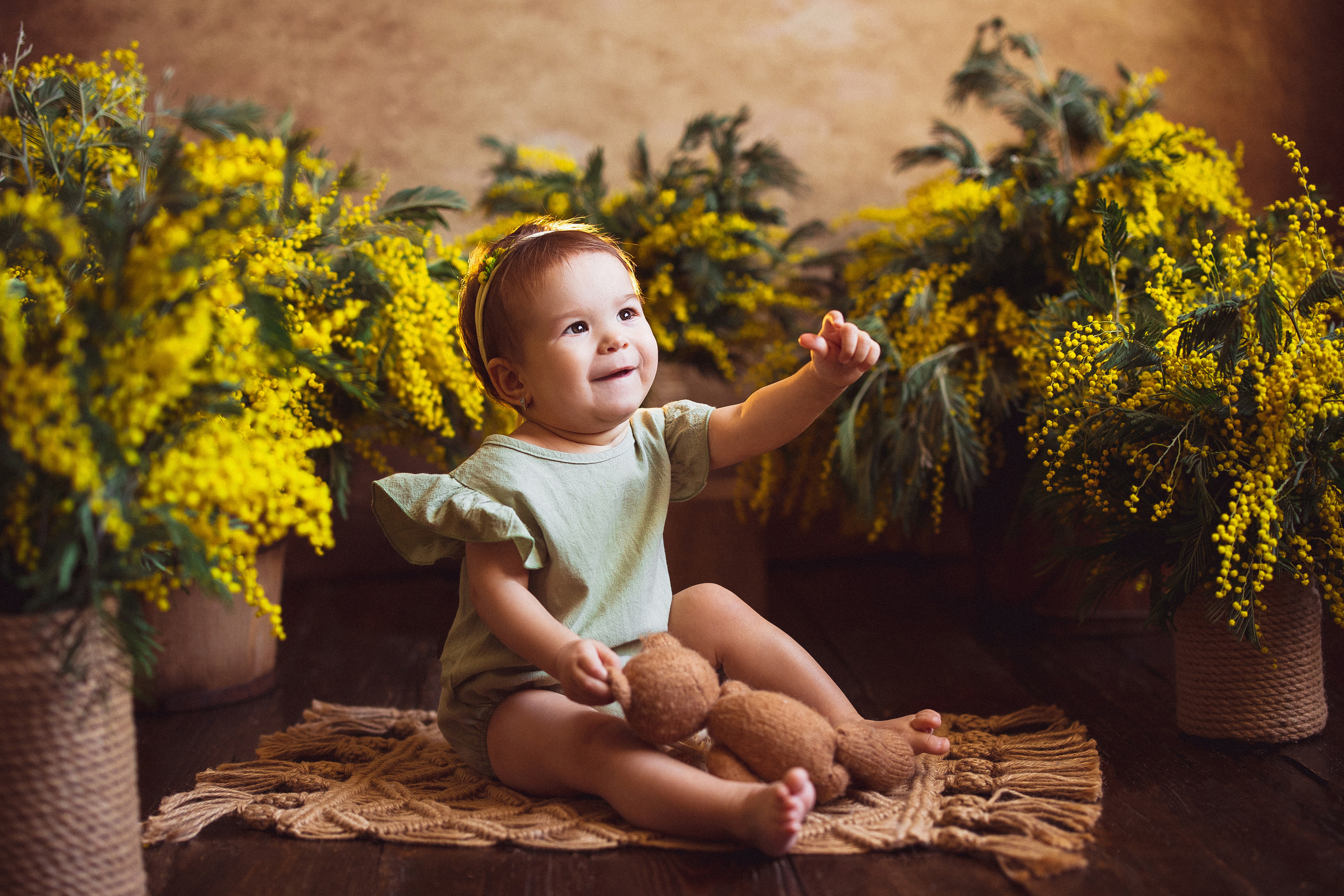 Мимоза, Фотостудия «АНТУРАЖ». Семейный и детский фотограф в Краснодаре Анна Трашкова