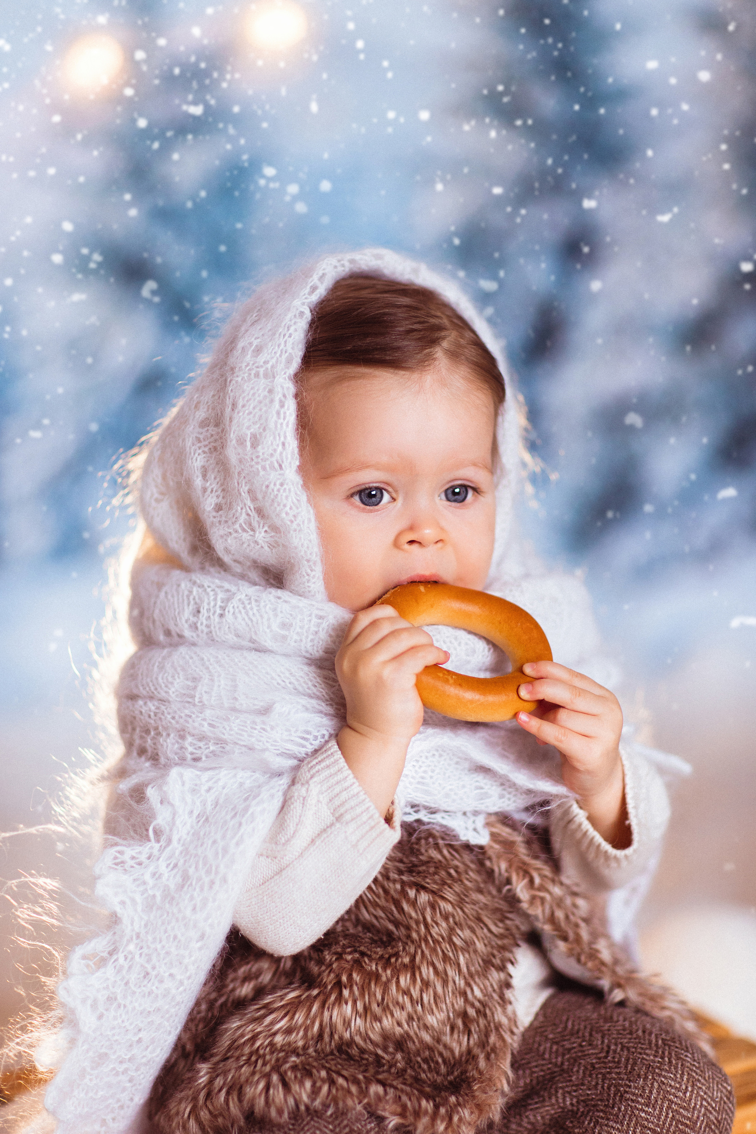 Зимний лес. Семейный и детский фотограф в Краснодаре Анна Трашкова