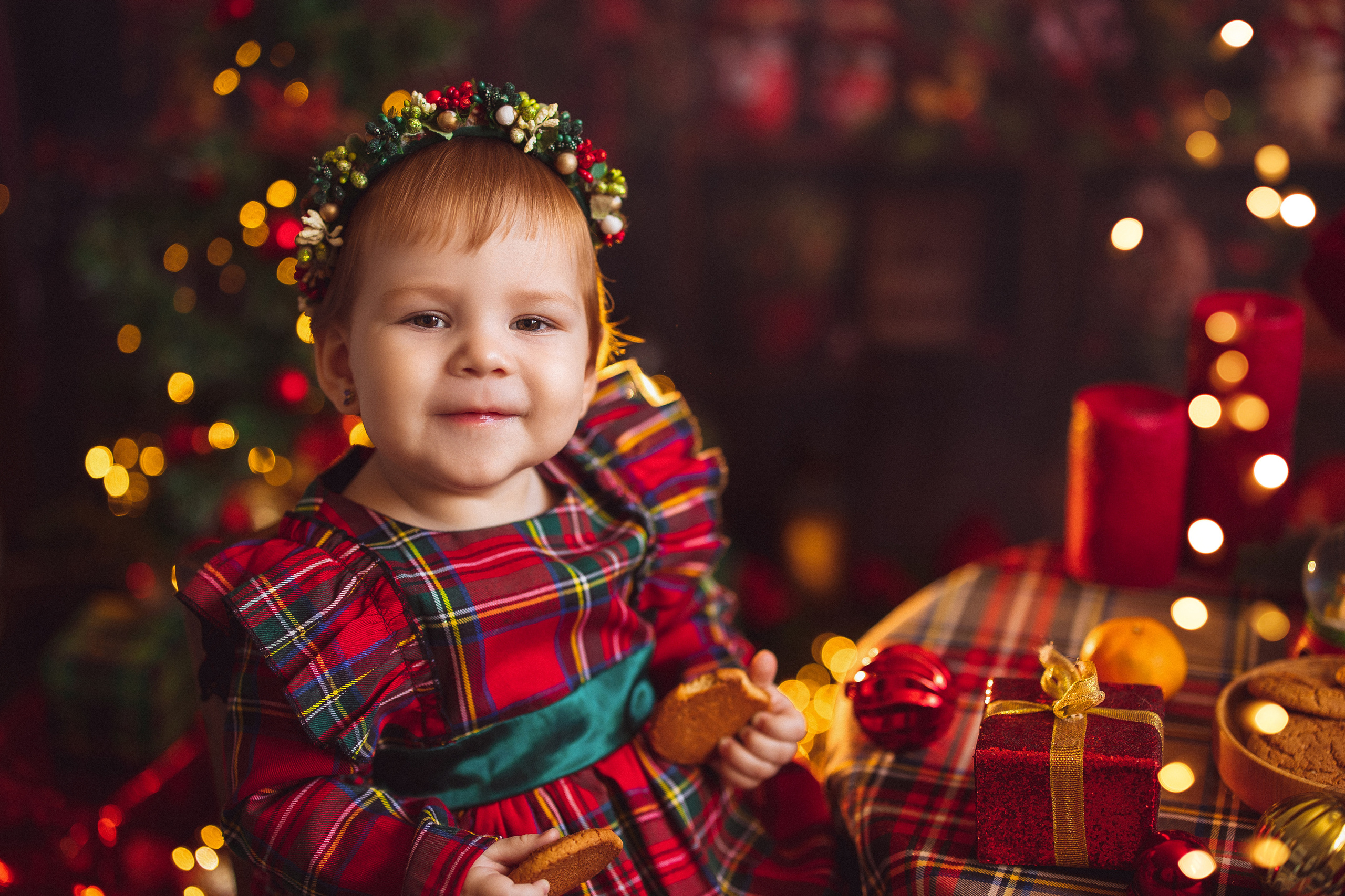 Фотостудия «Антураж», Новогодняя комната. Семейный и детский фотограф в Краснодаре Анна Трашкова