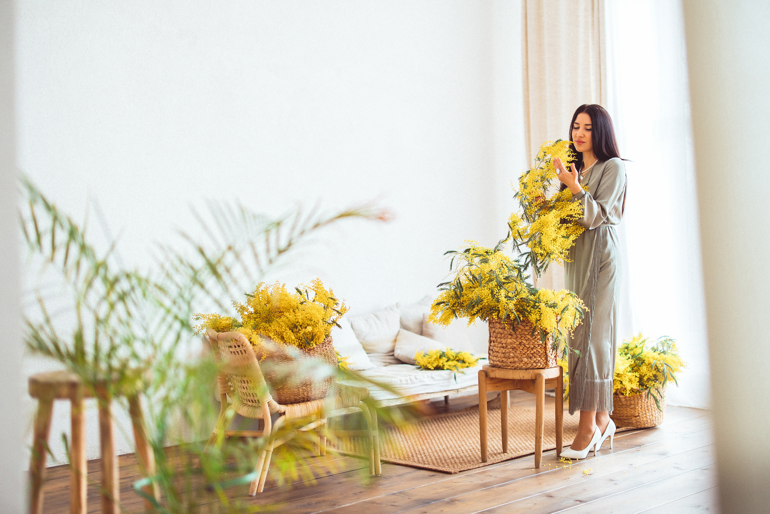 Мимоза. Семейный и детский фотограф в Краснодаре Анна Трашкова