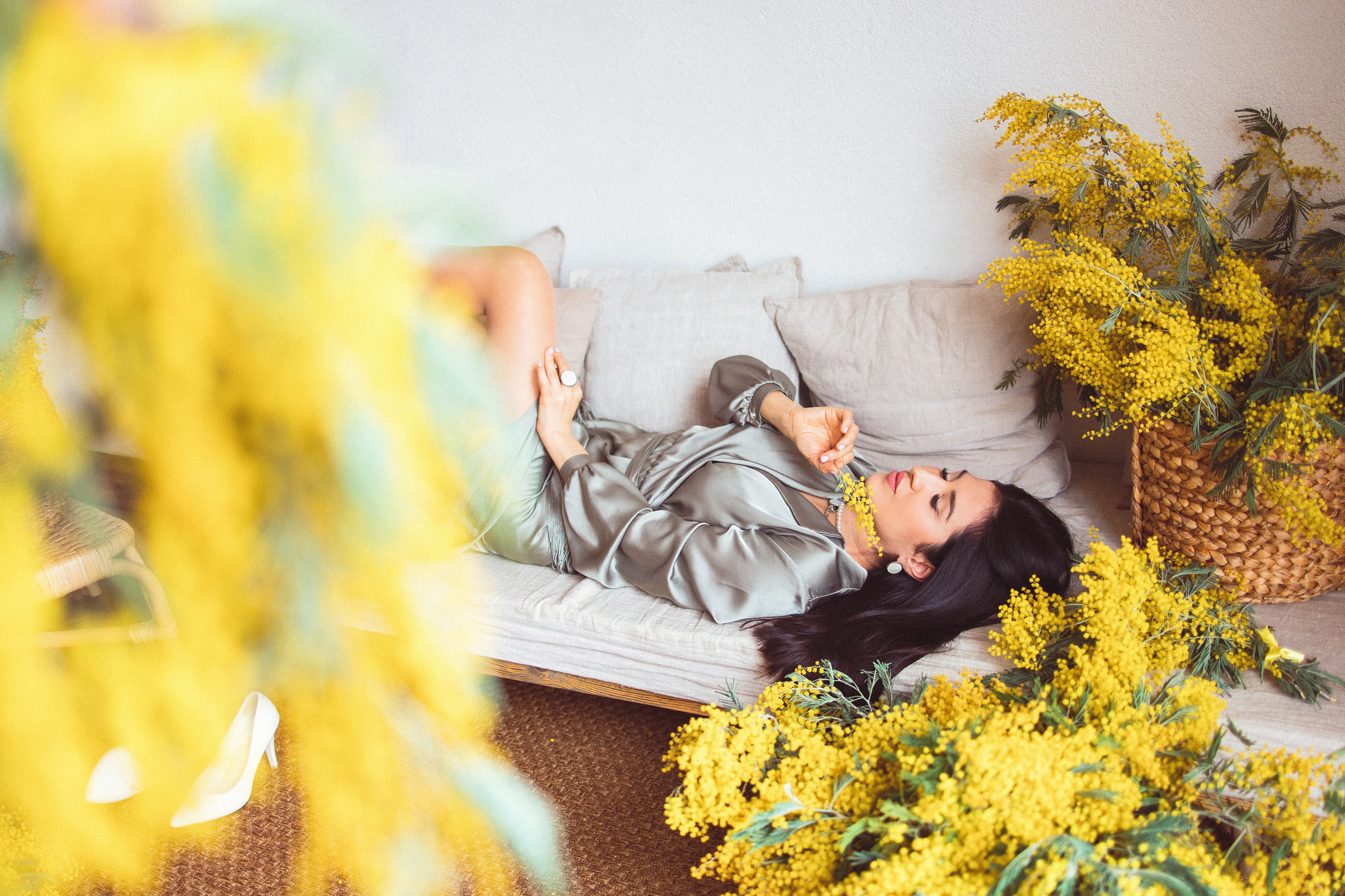 Мимоза. Семейный и детский фотограф в Краснодаре Анна Трашкова