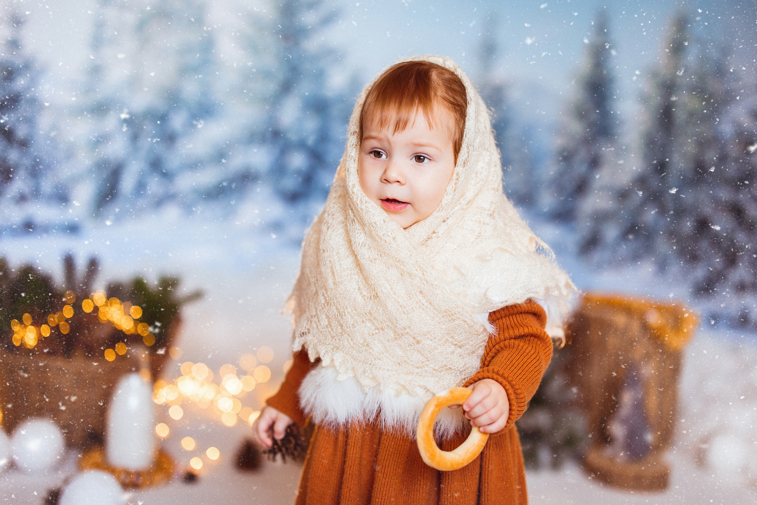 Зимний лес. Семейный и детский фотограф в Краснодаре Анна Трашкова