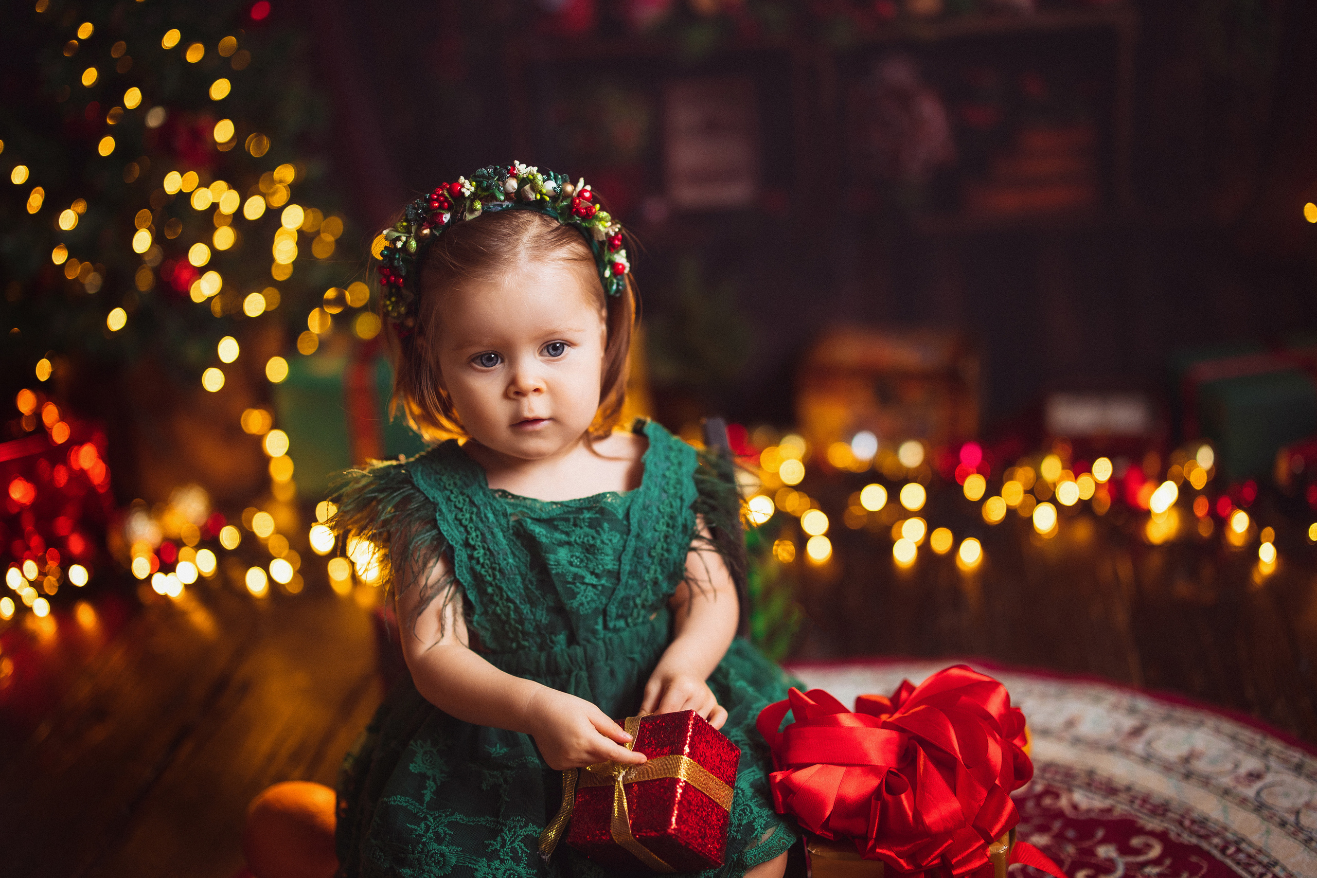 Фотостудия «Антураж», Новогодняя комната. Семейный и детский фотограф в Краснодаре Анна Трашкова