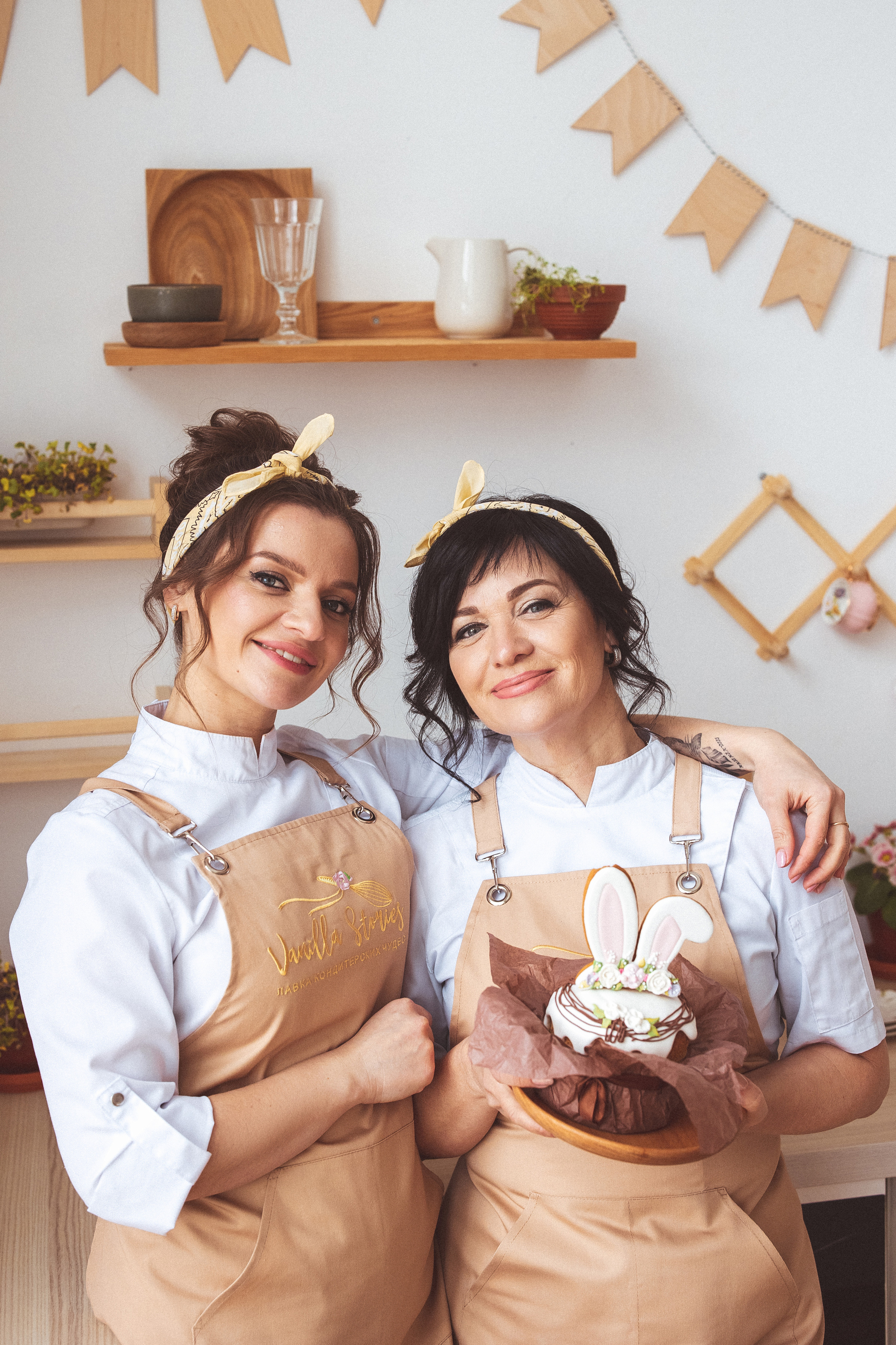 Кондитеры, Юля и Ирина. Семейный и детский фотограф в Краснодаре Анна Трашкова