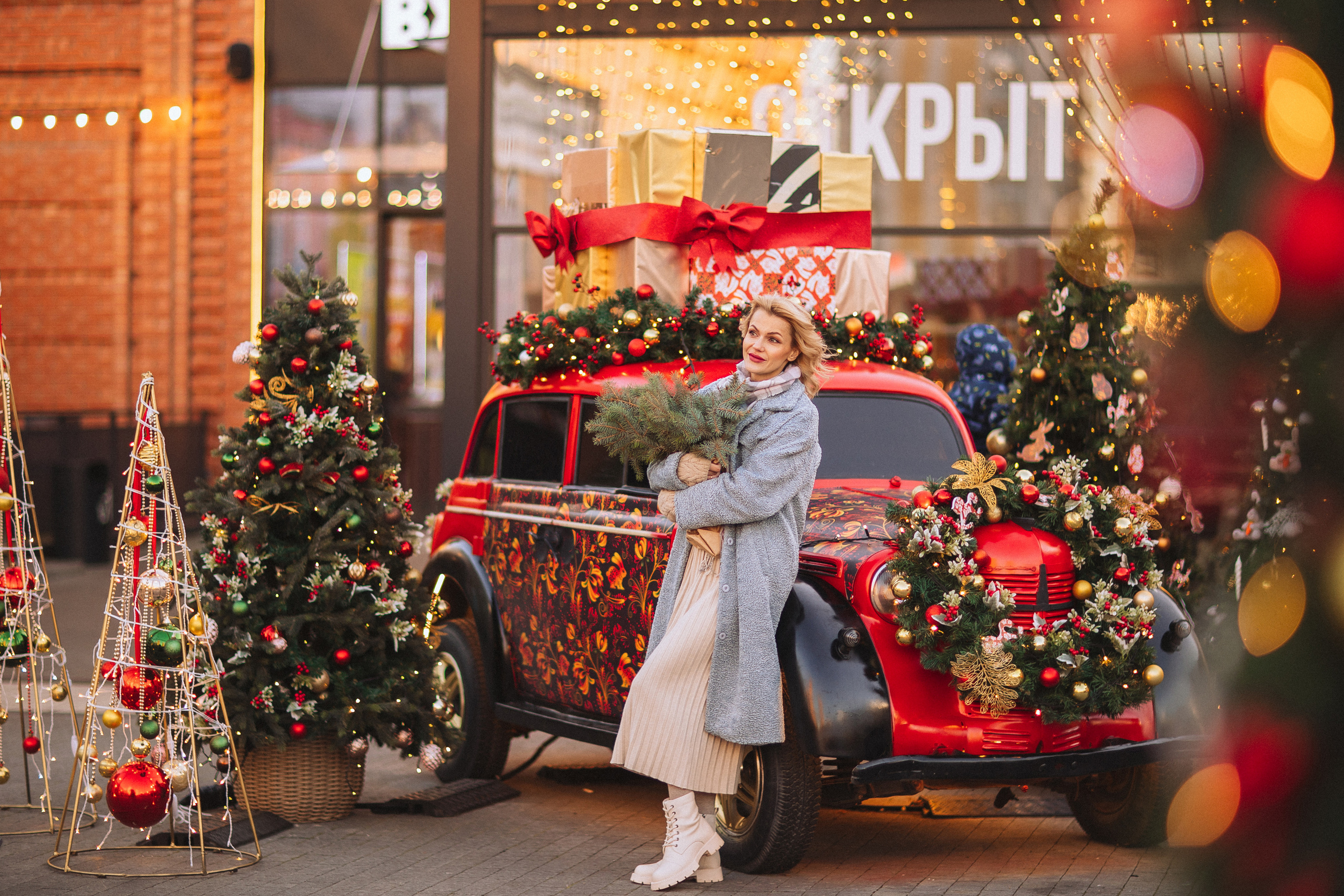 Центр города, ЗИМА. Семейный и детский фотограф в Краснодаре Анна Трашкова