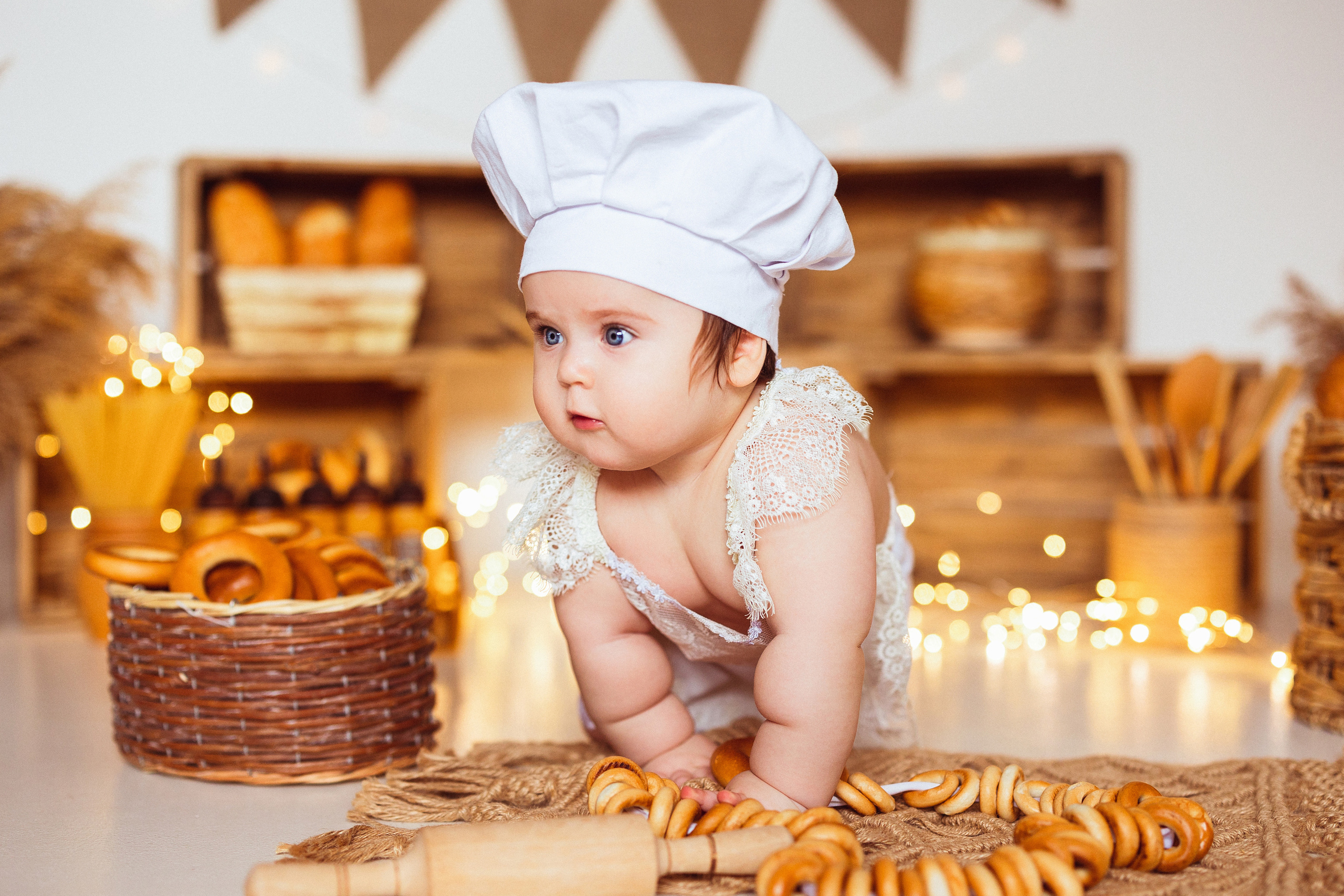 Маленький пекарь. Семейный и детский фотограф в Краснодаре Анна Трашкова