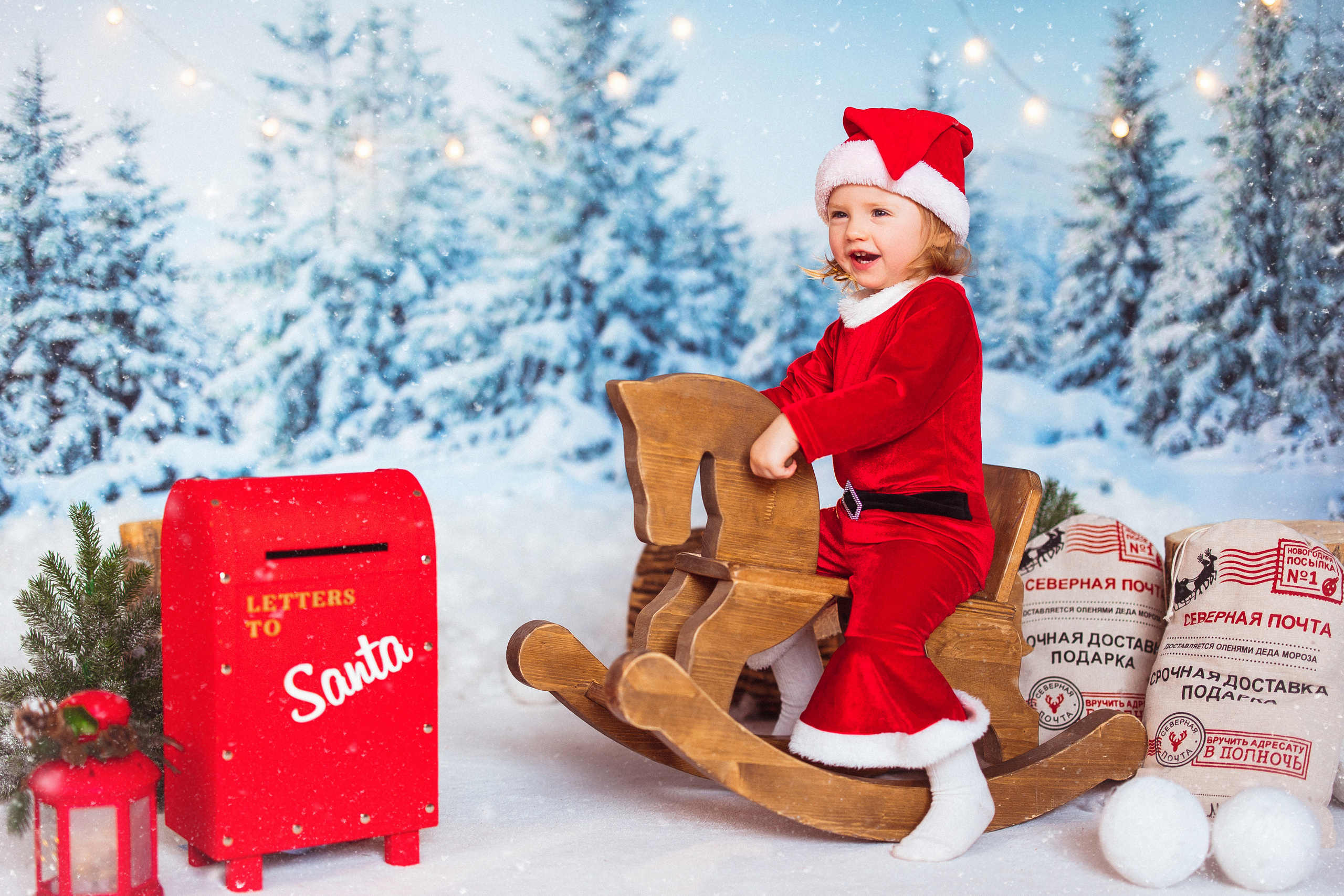 Зимний лес. Семейный и детский фотограф в Краснодаре Анна Трашкова