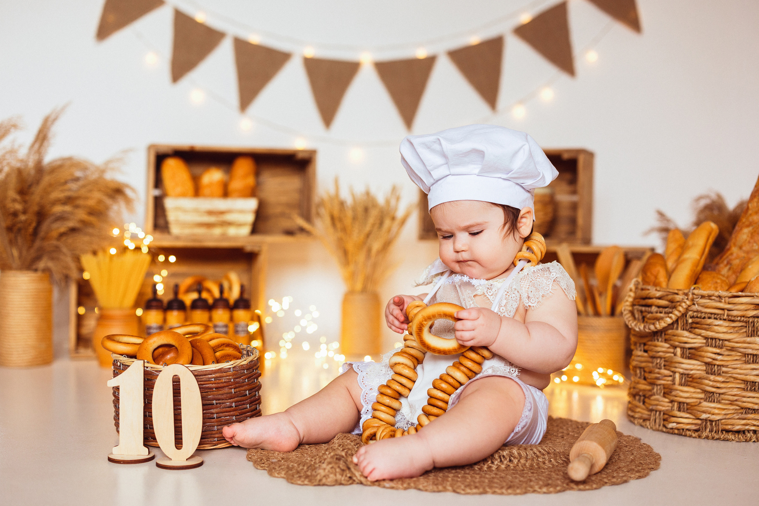 Маленький пекарь. Семейный и детский фотограф в Краснодаре Анна Трашкова