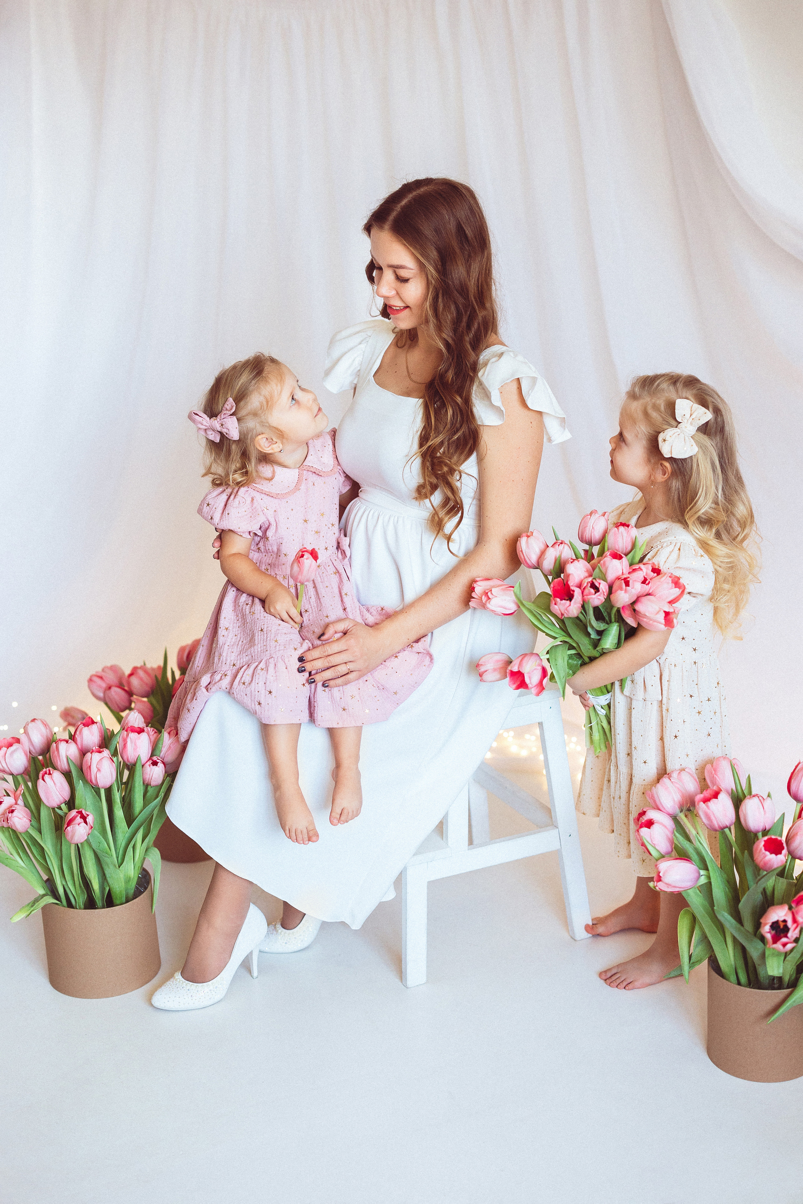 Тюльпаны, Фотостудия «Антураж». Семейный и детский фотограф в Краснодаре Анна Трашкова