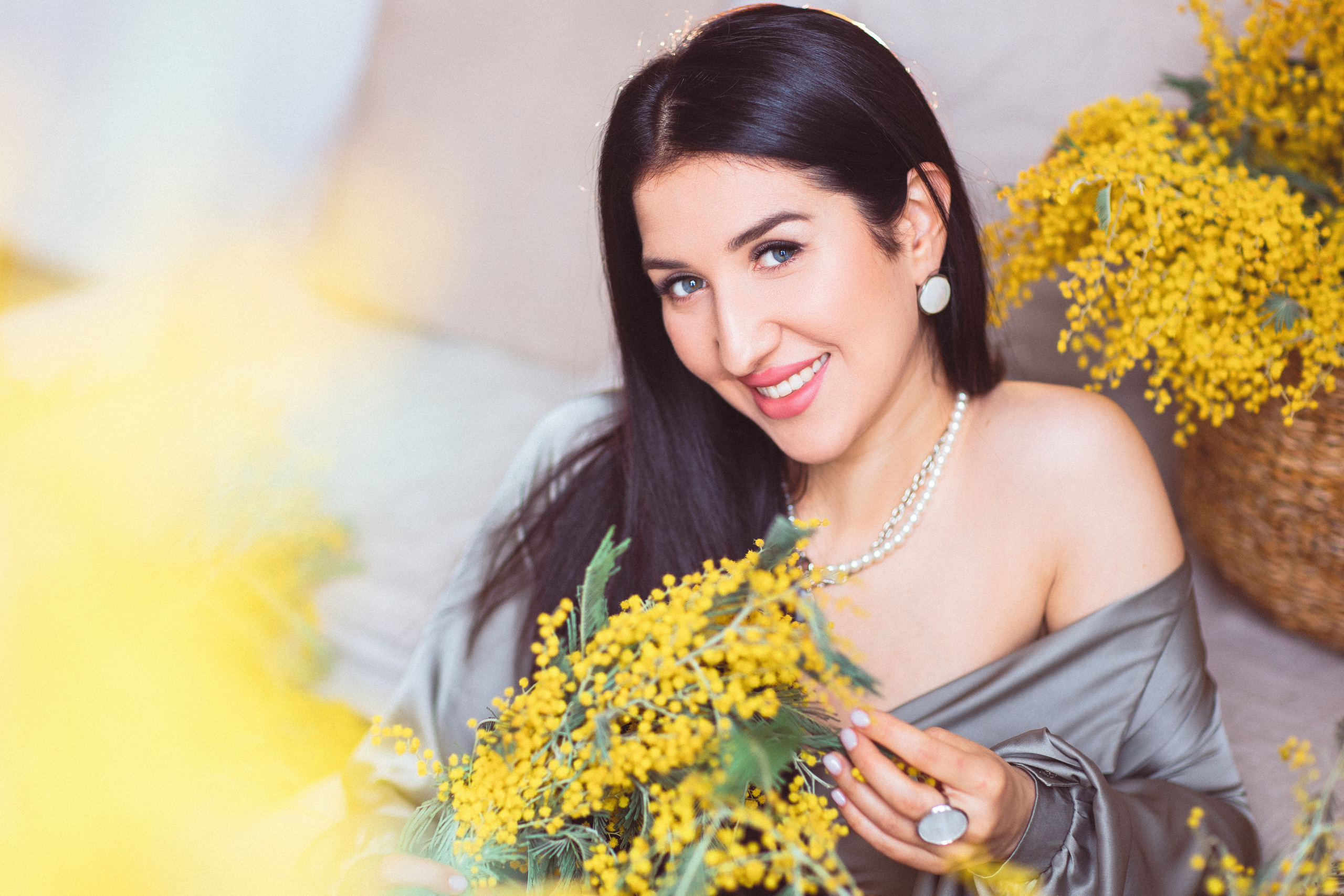 Мимоза. Семейный и детский фотограф в Краснодаре Анна Трашкова