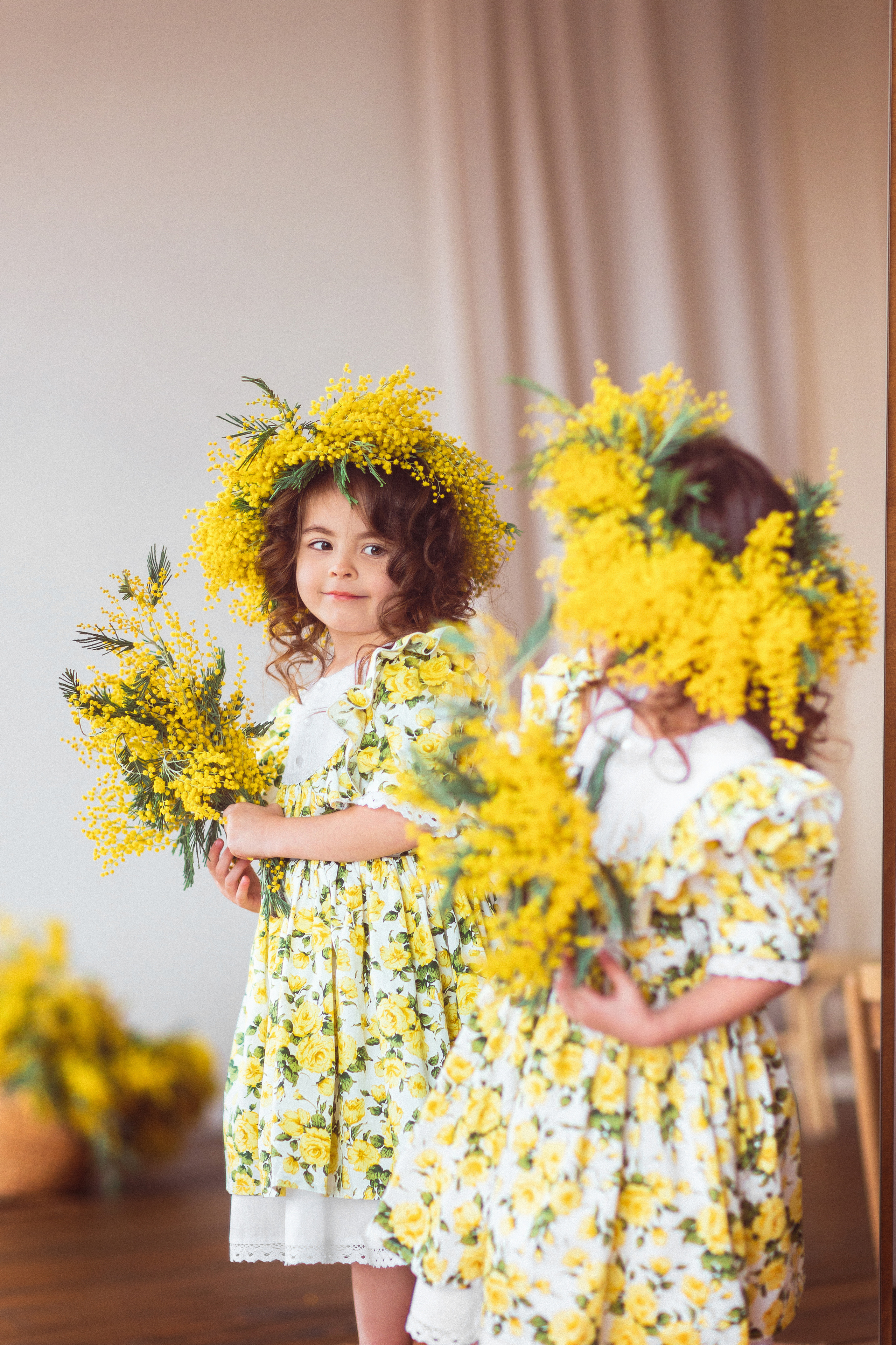 Мимоза, Фотостудия «Майя». Семейный и детский фотограф в Краснодаре Анна Трашкова