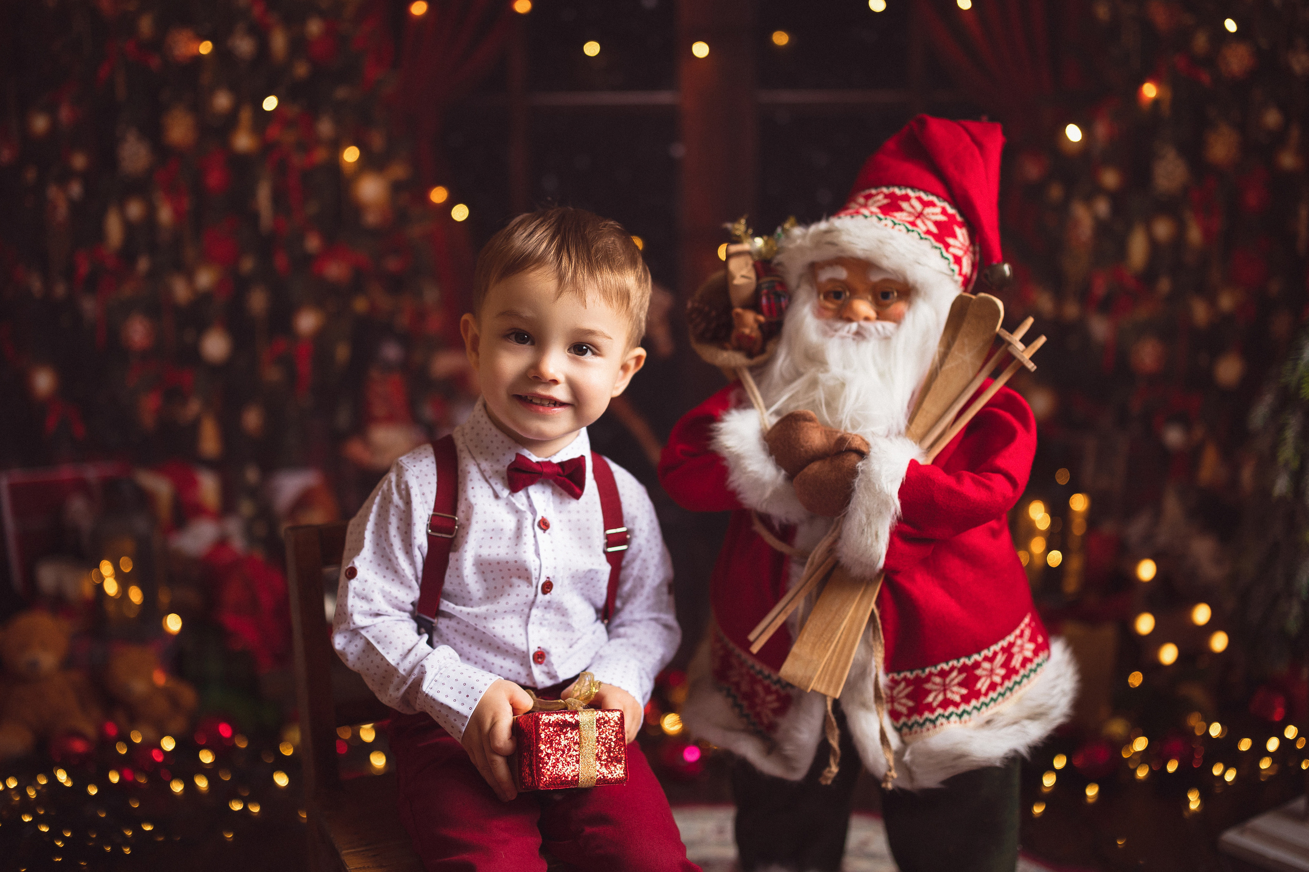 Фотостудия «Антураж», Новогодняя комната. Семейный и детский фотограф в Краснодаре Анна Трашкова