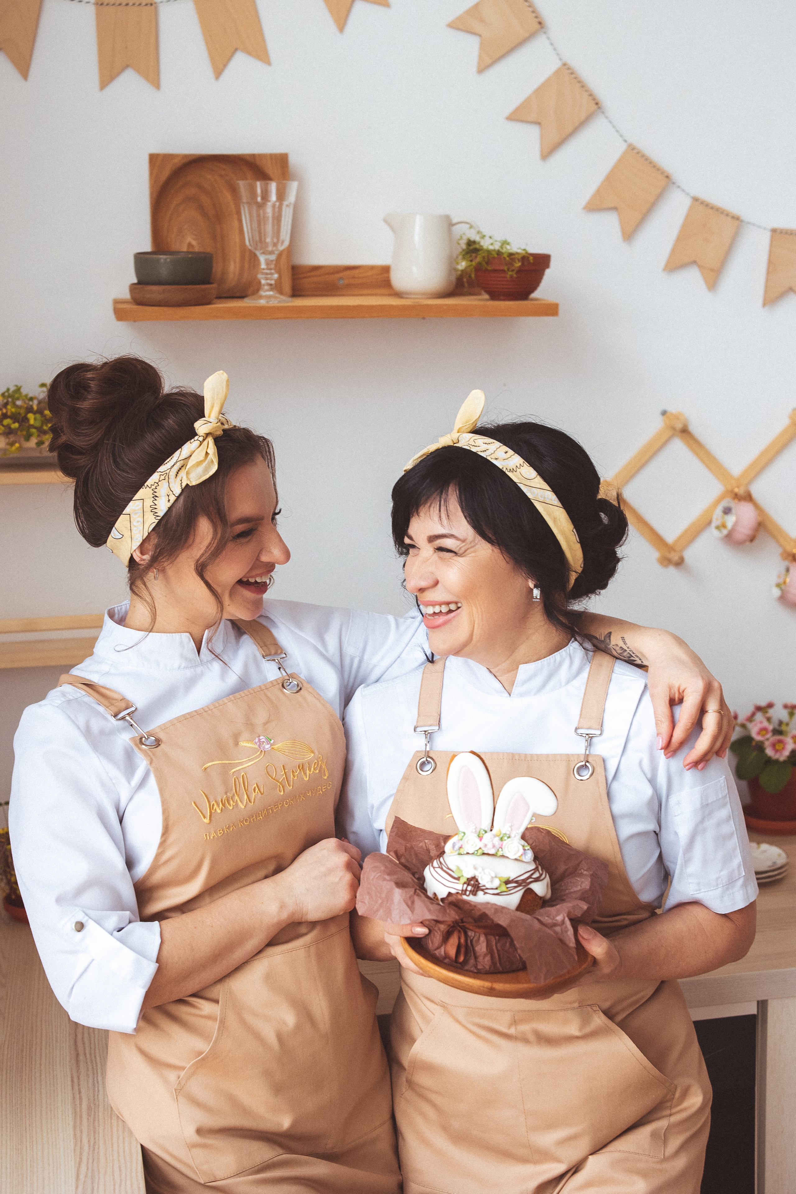 Кондитеры, Юля и Ирина. Семейный и детский фотограф в Краснодаре Анна Трашкова