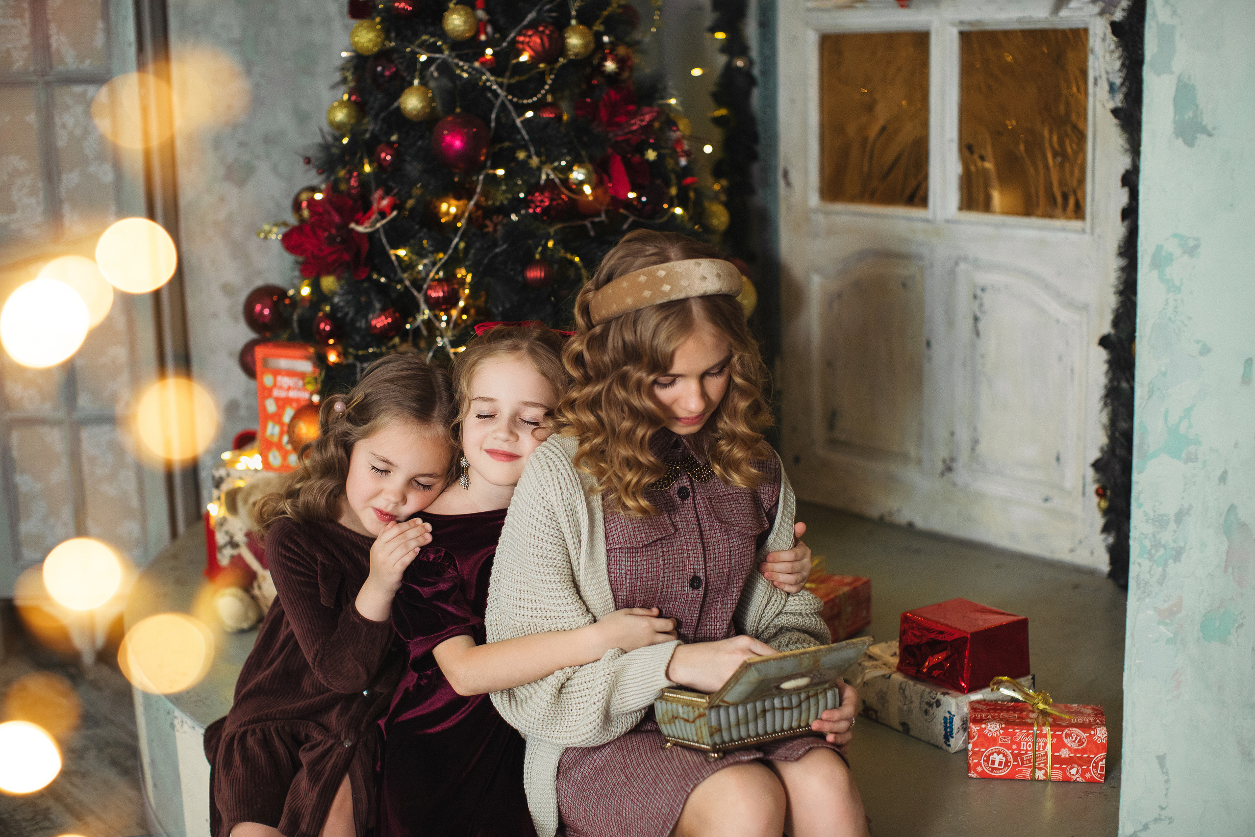 «Винтаж», три сестры. Семейный и детский фотограф в Краснодаре Анна Трашкова