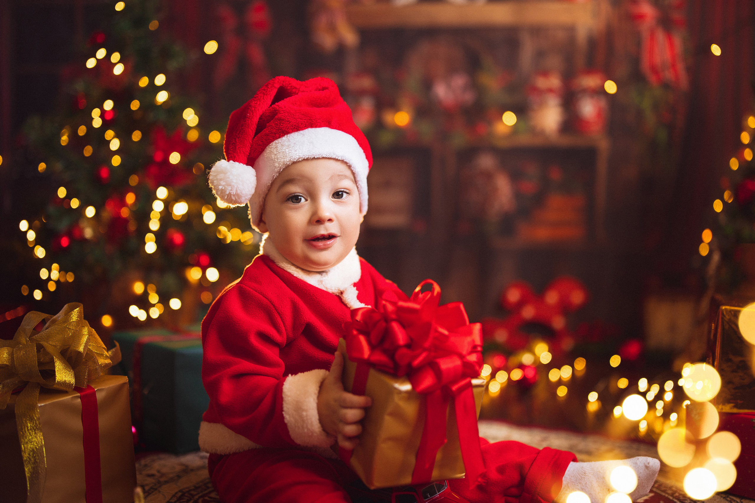 Фотостудия «Антураж», Новогодняя комната. Семейный и детский фотограф в Краснодаре Анна Трашкова