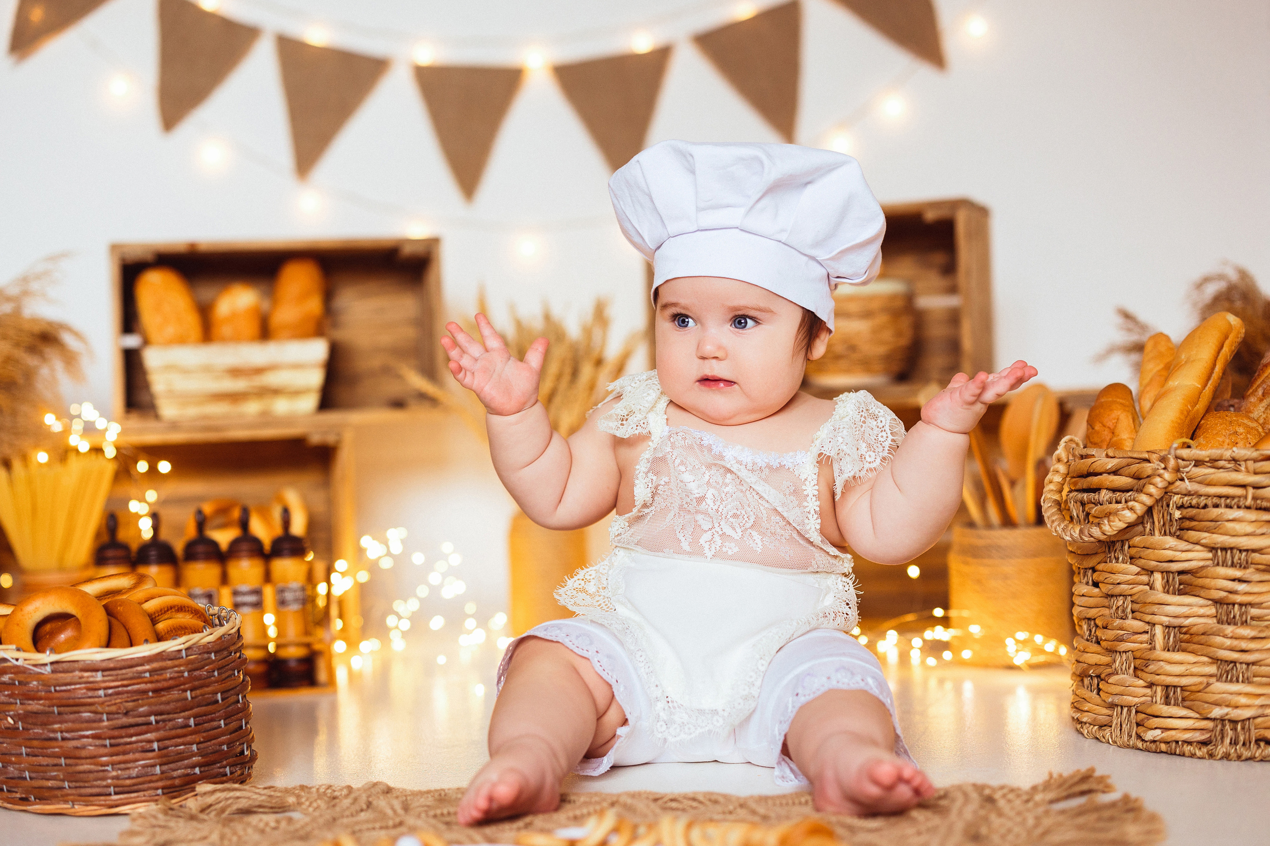 Маленький пекарь. Семейный и детский фотограф в Краснодаре Анна Трашкова