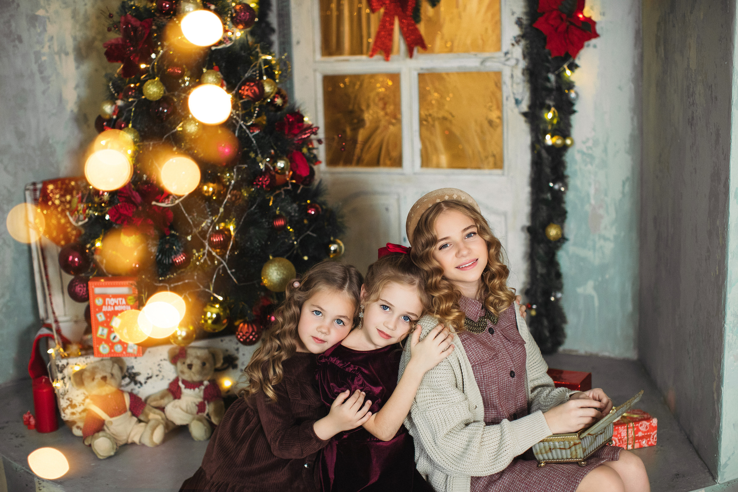 «Винтаж», три сестры. Семейный и детский фотограф в Краснодаре Анна Трашкова