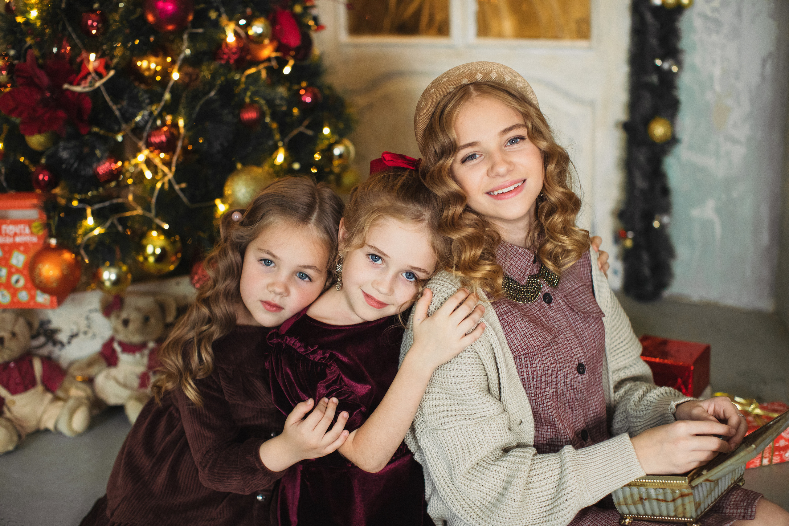 «Винтаж», три сестры. Семейный и детский фотограф в Краснодаре Анна Трашкова