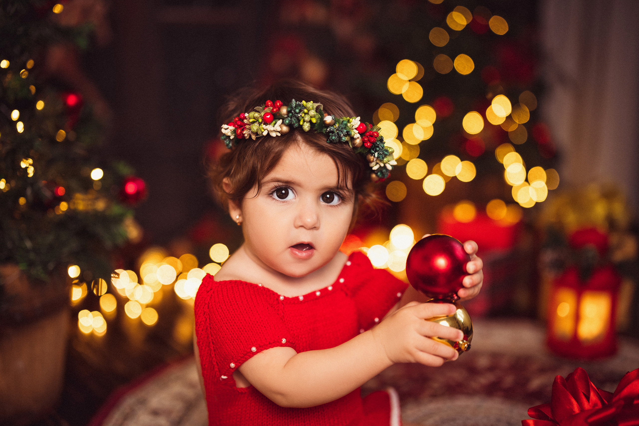 Фотостудия «Антураж», Новогодняя комната. Семейный и детский фотограф в Краснодаре Анна Трашкова