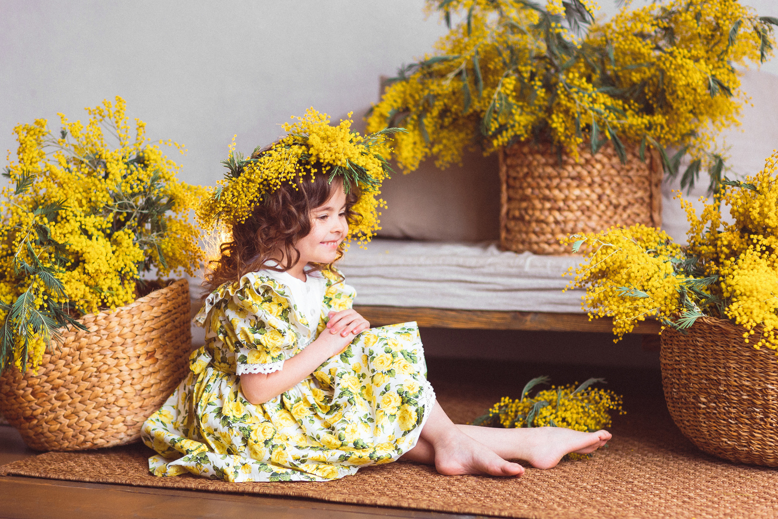 Мимоза, Фотостудия «Майя». Семейный и детский фотограф в Краснодаре Анна Трашкова
