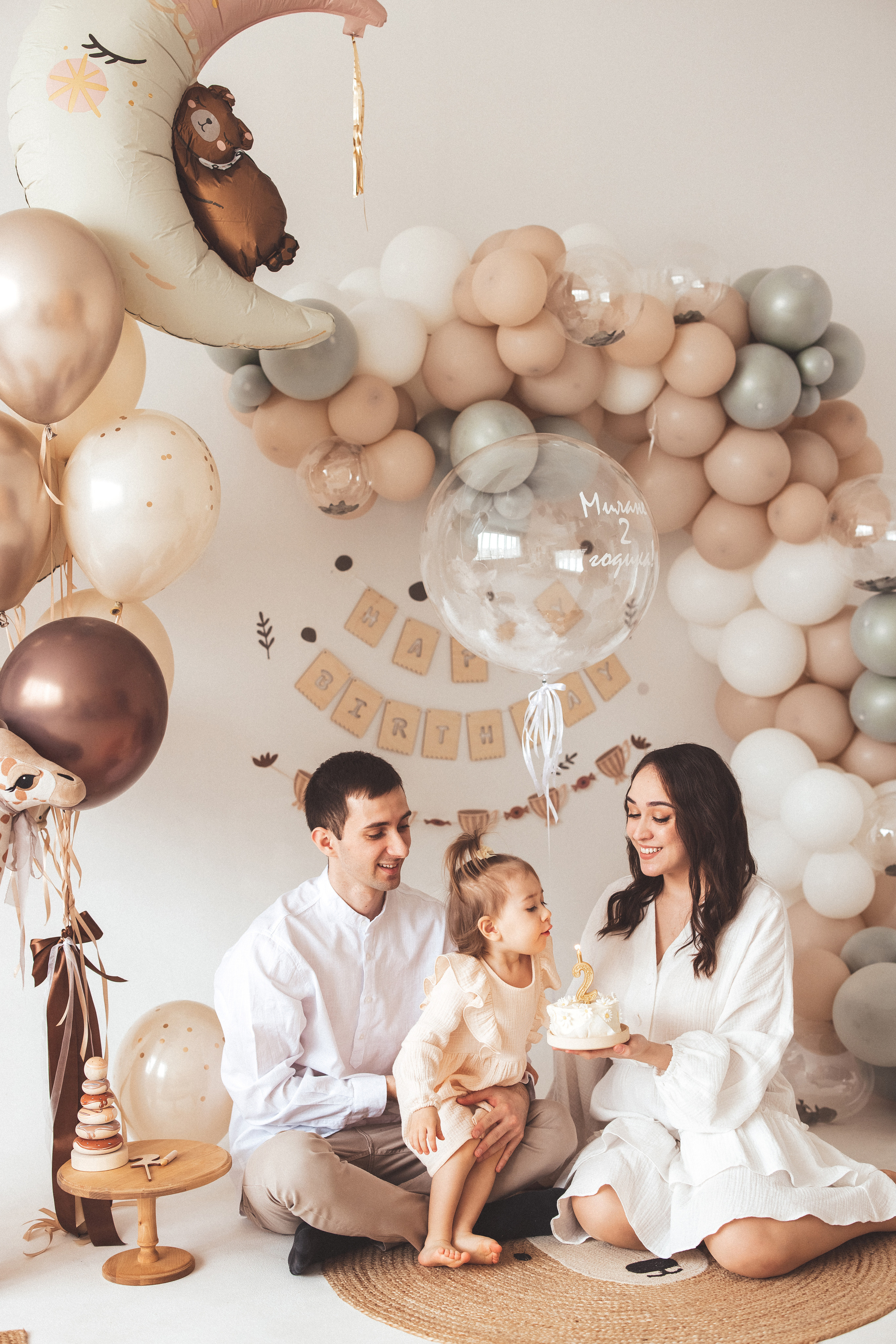 Милочке 2 года, Фотостудия «My kitten». Семейный и детский фотограф в Краснодаре Анна Трашкова