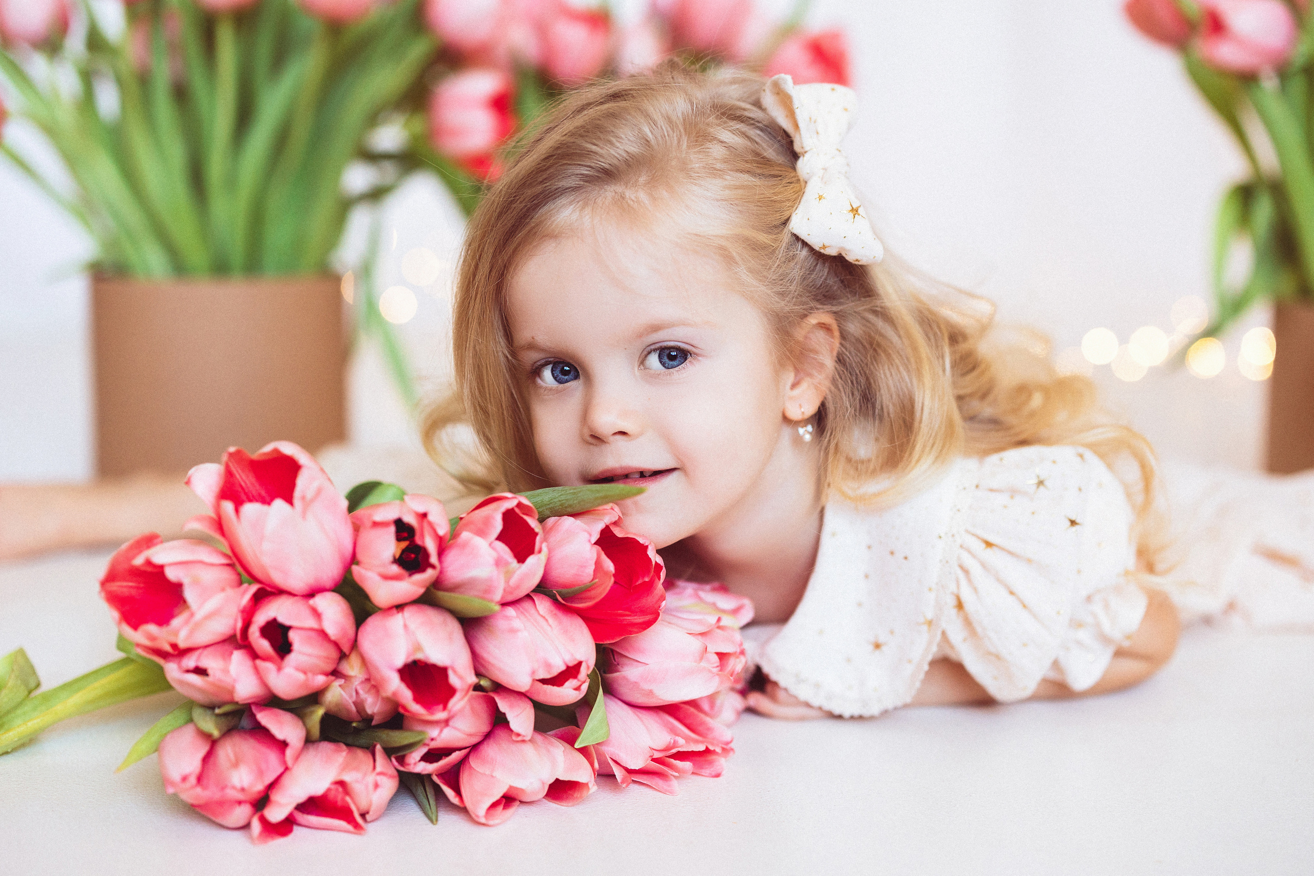 Тюльпаны, Фотостудия «Антураж». Семейный и детский фотограф в Краснодаре Анна Трашкова
