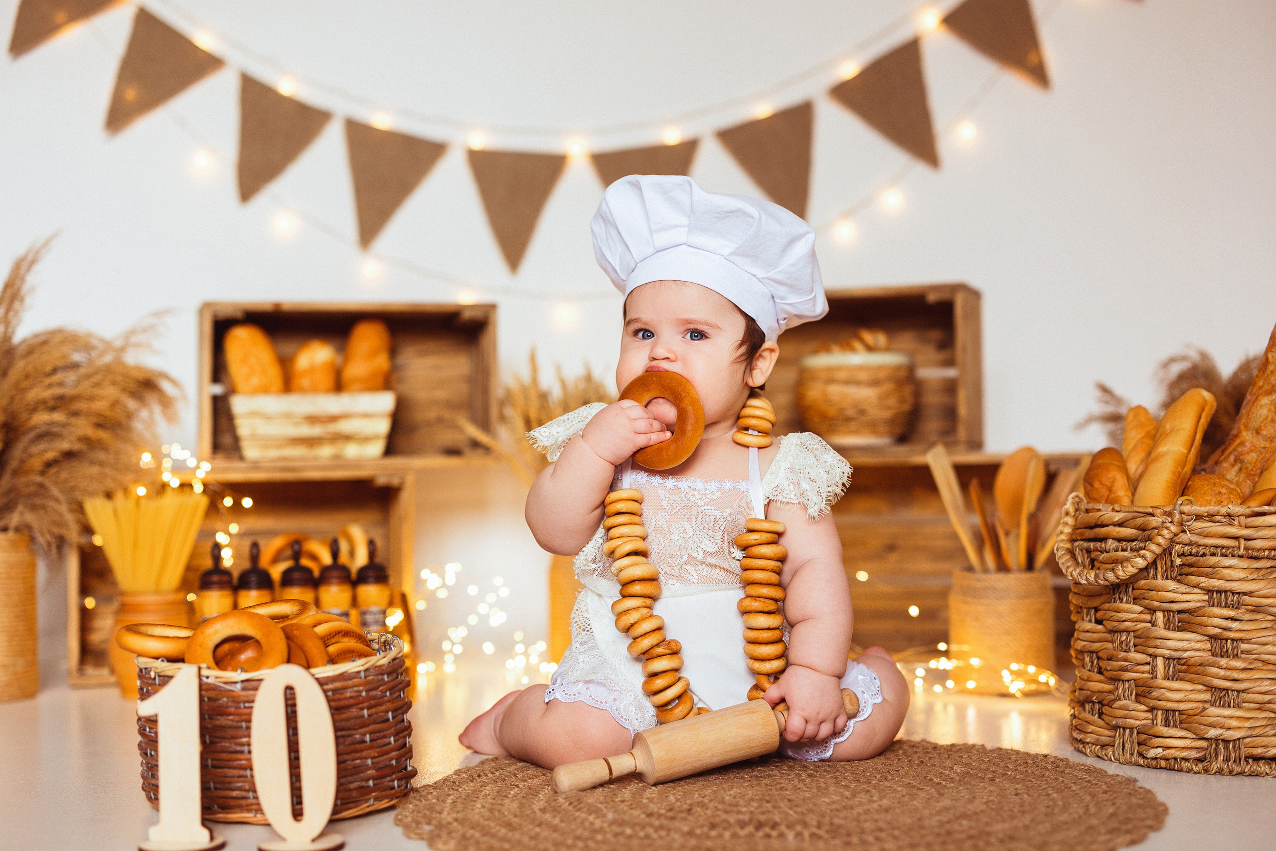 Маленький пекарь. Семейный и детский фотограф в Краснодаре Анна Трашкова