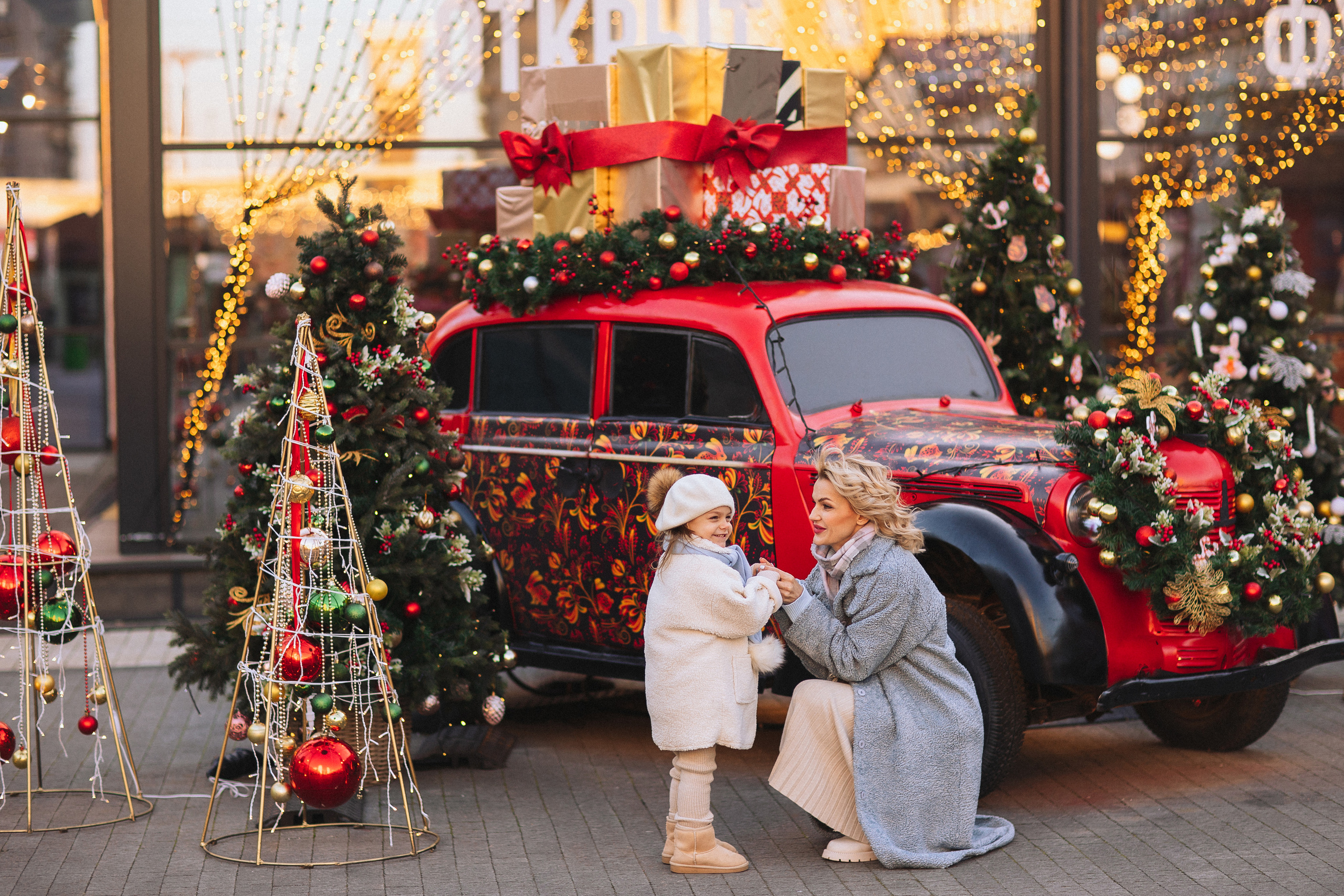 Центр города, ЗИМА. Семейный и детский фотограф в Краснодаре Анна Трашкова