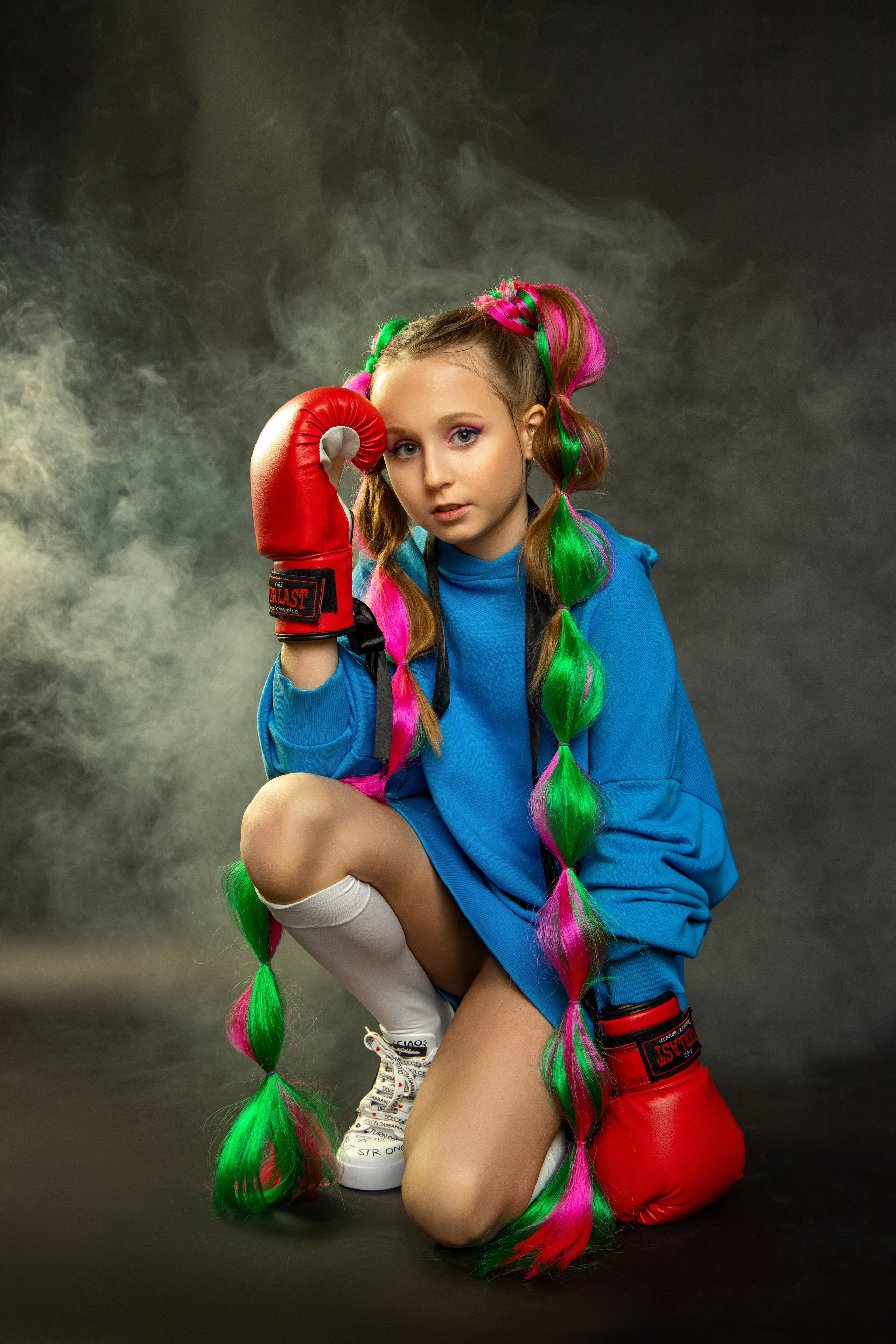 Модный бокс. Студия Soft Light, макияж Александра Стурова, причёски Ксения Матджанова. Татьяна Мирзоян