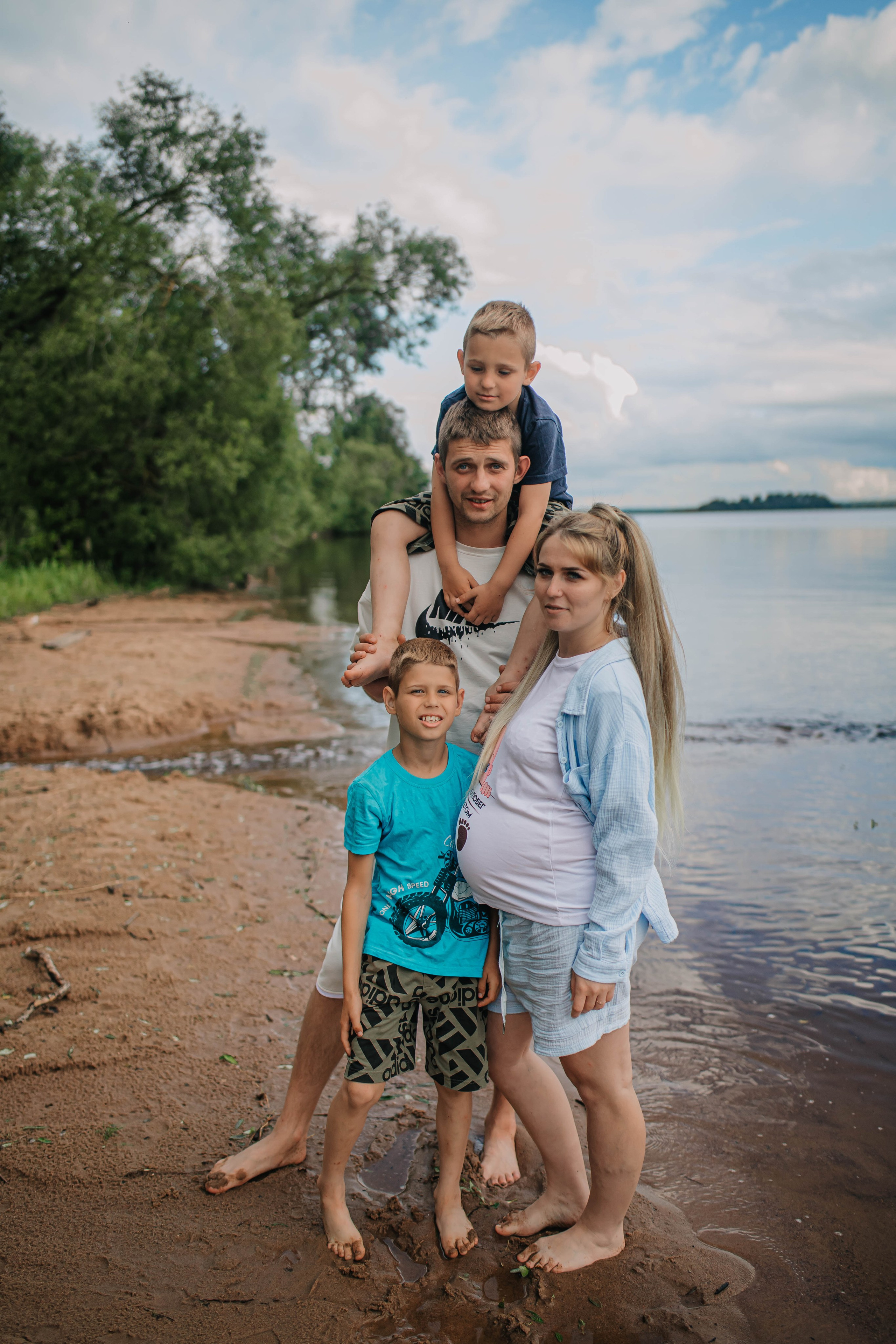 Семья. Фотограф Дарья Маташкова