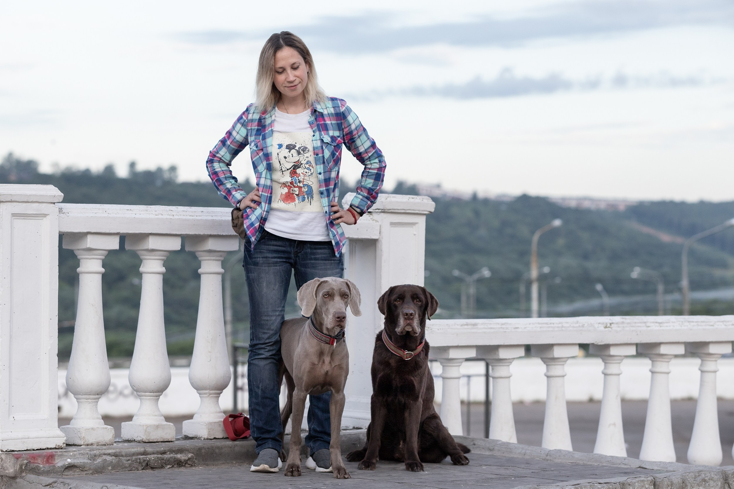 Оля, Джек и Айса. Фотограф-анималист в Калуге Мария Шерскова