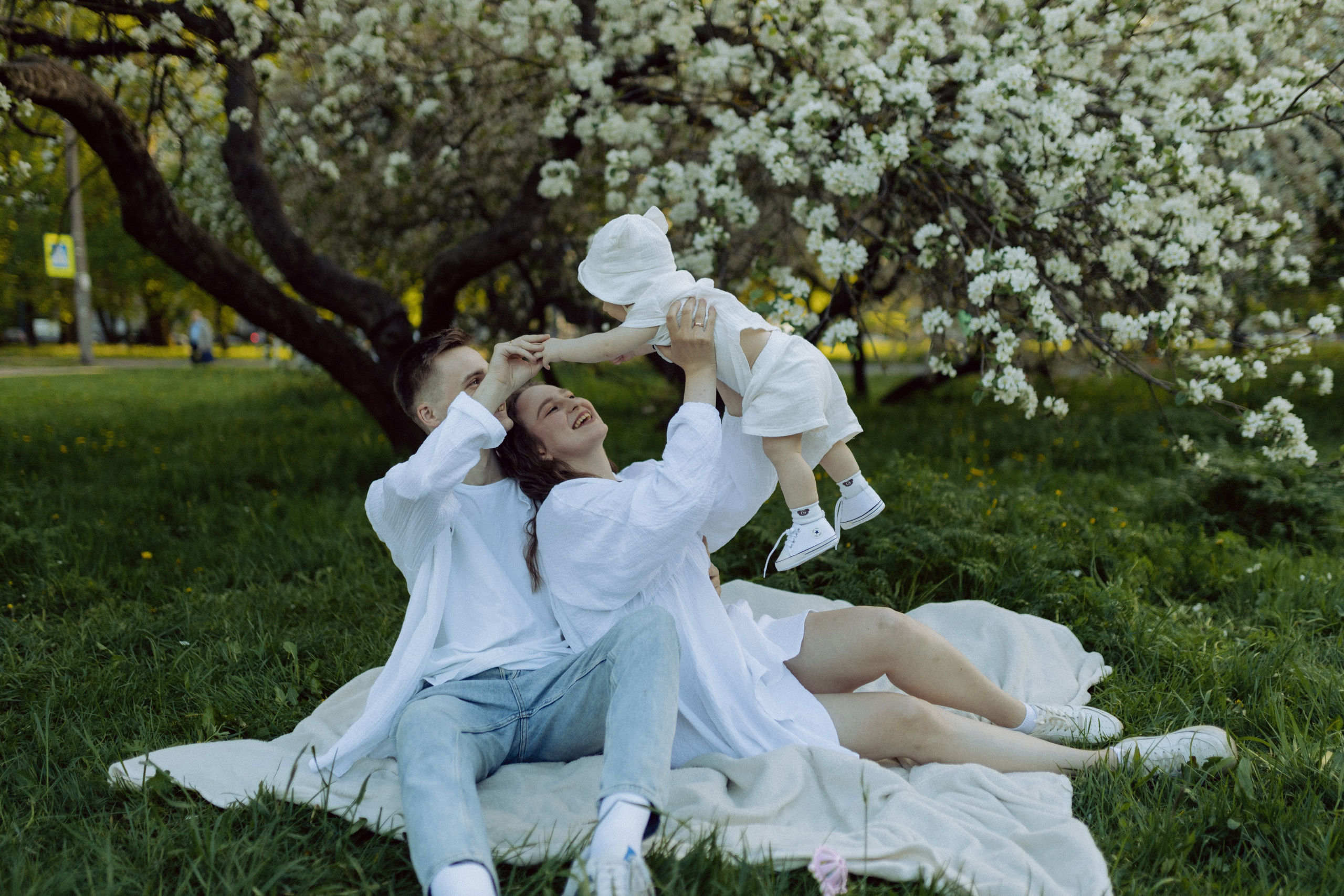 Яна, Дмитрий и Мироша. Женский и семейный фотограф в Санкт-Петербурге Ольга Сидорова