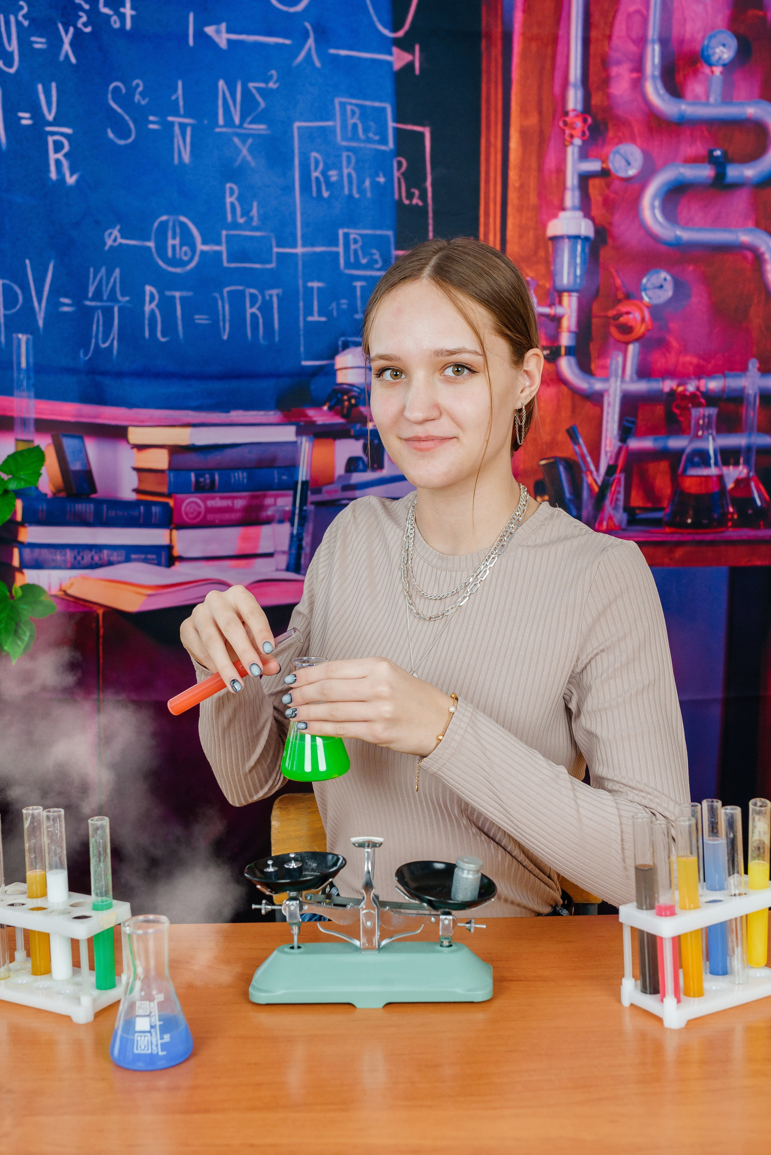 Урок химии. Семейный фотограф в Барнауле