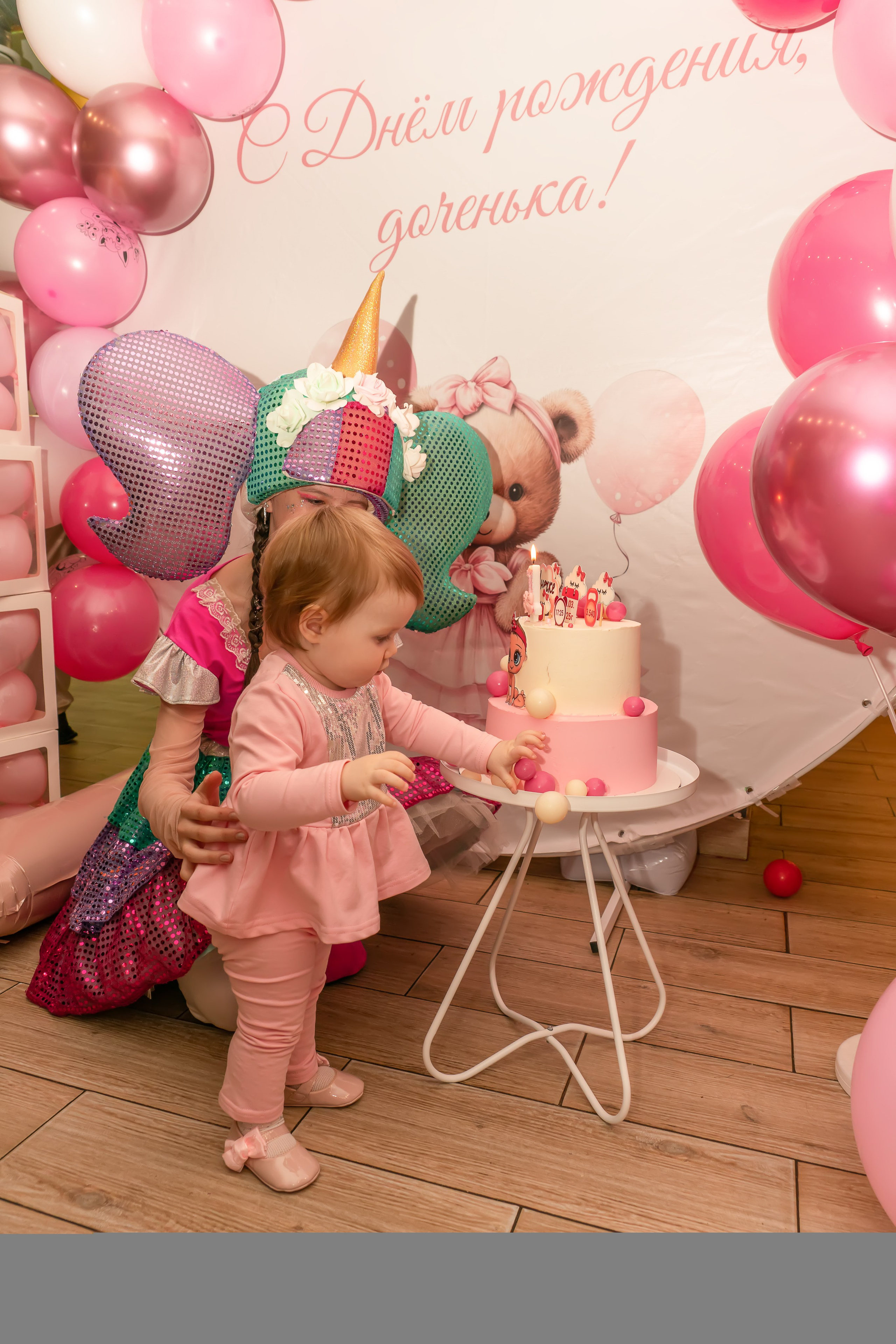 Первый годик Анны. Семейный и детский фотограф Тула Ясногорск Тульская область Надежда Кукушкина