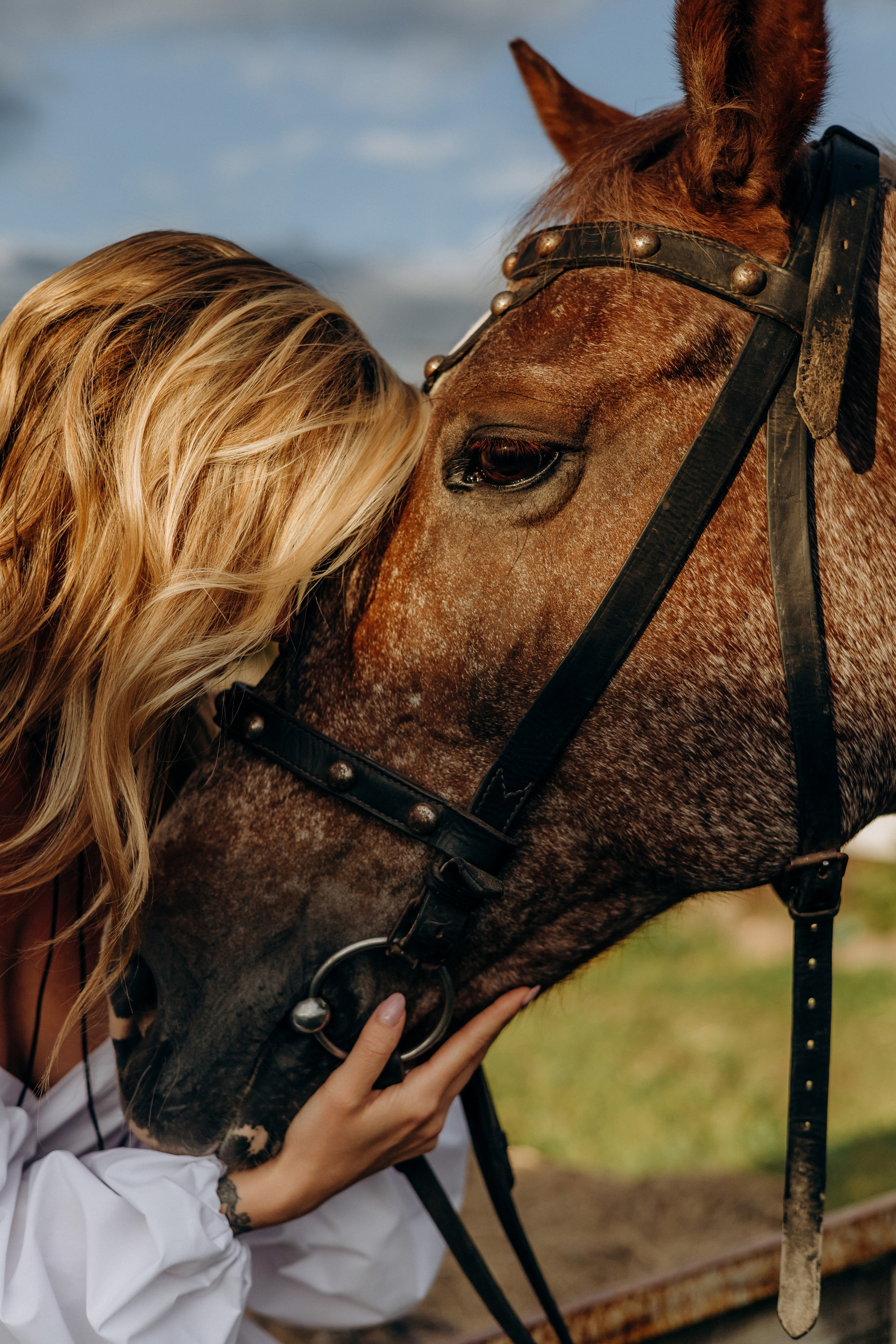 Фотоистория в конюшне. Портретный и семейный фотограф в Воронеже Ксения Ремизова