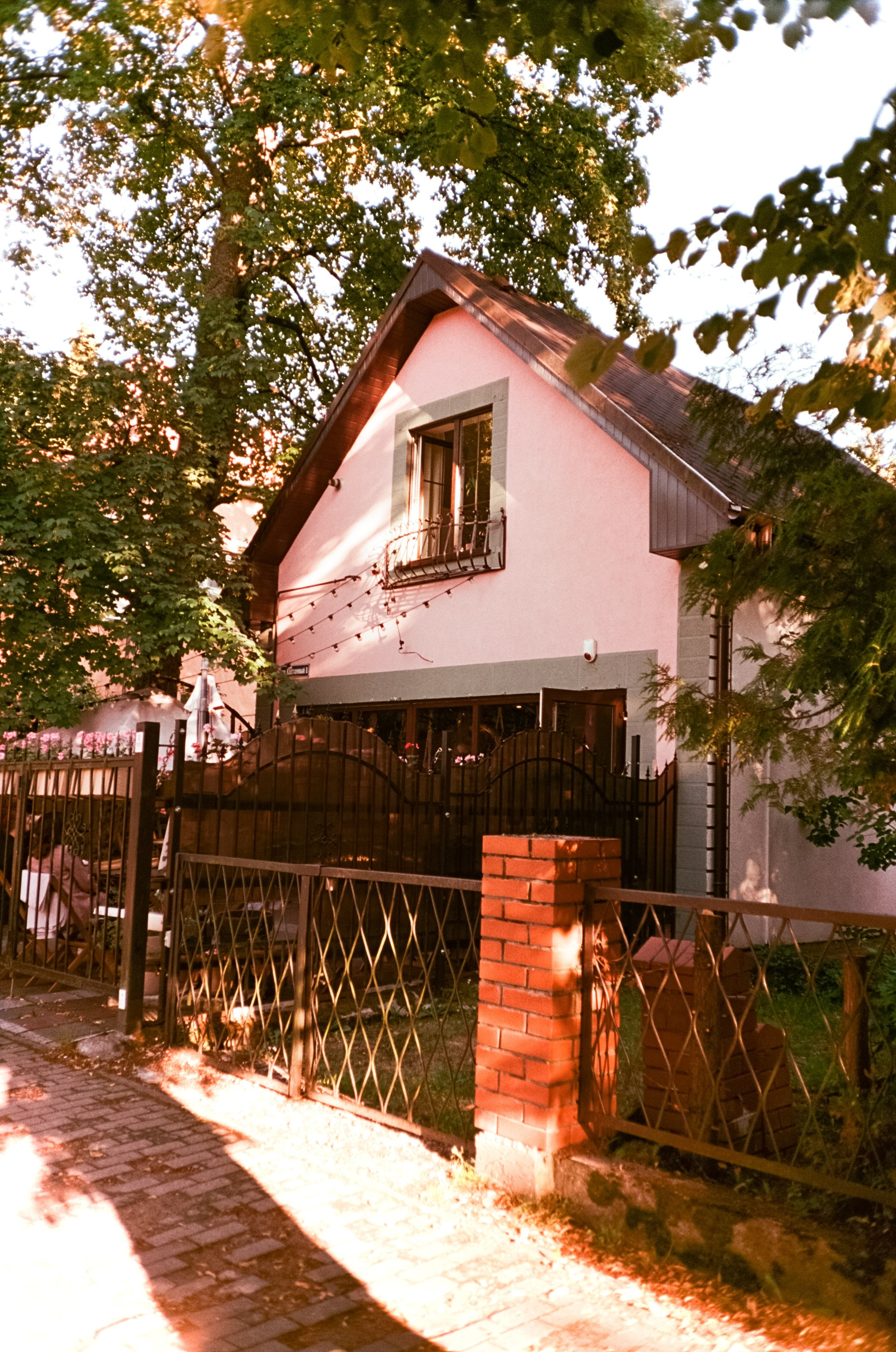 Закат в Калининграде на Aeronega 100 (Kodak Aerocolor IV) / Ricoh MF-1