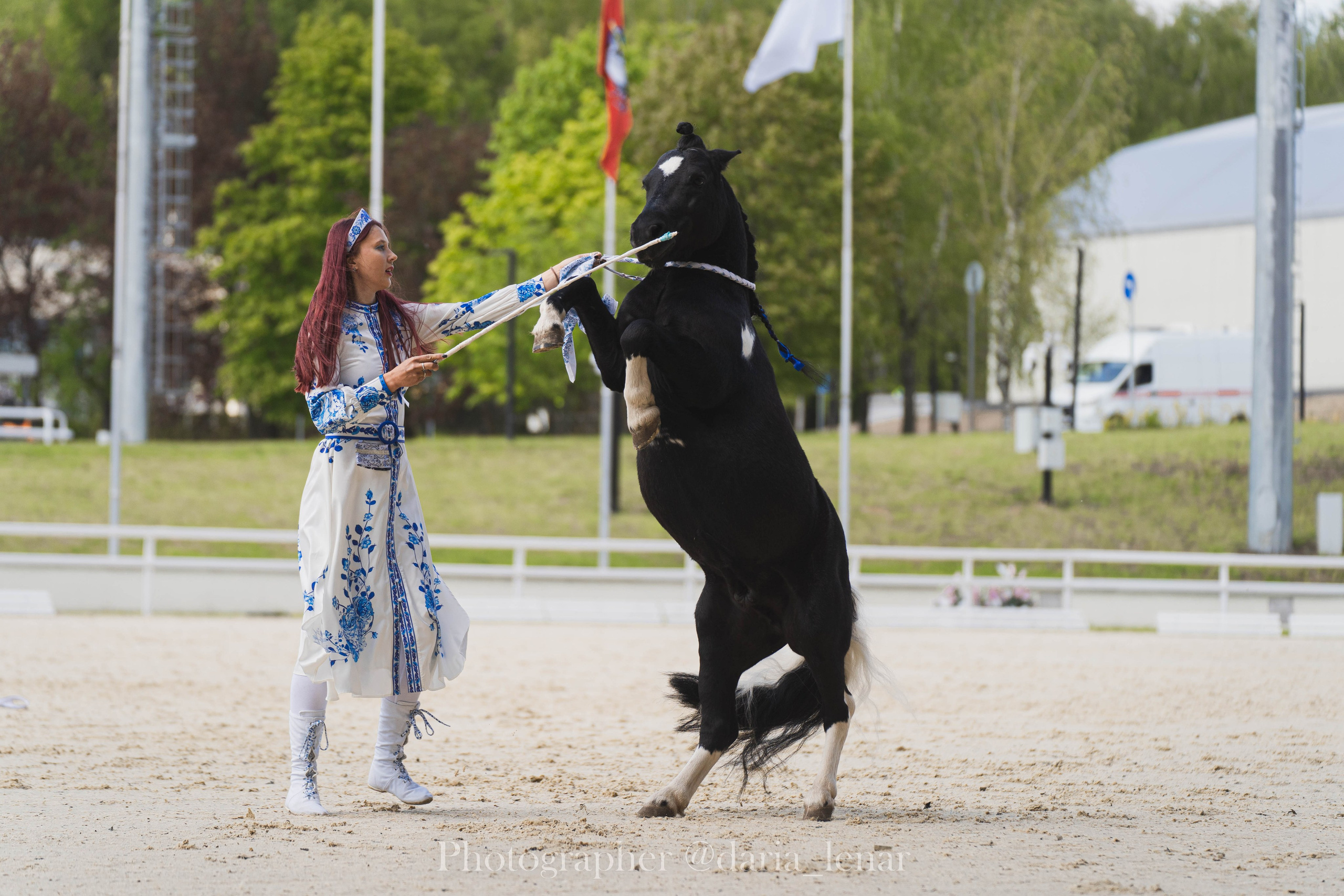 Надежда Волкова и пони Медовик. Фотограф в Москве Ленарская Дарья