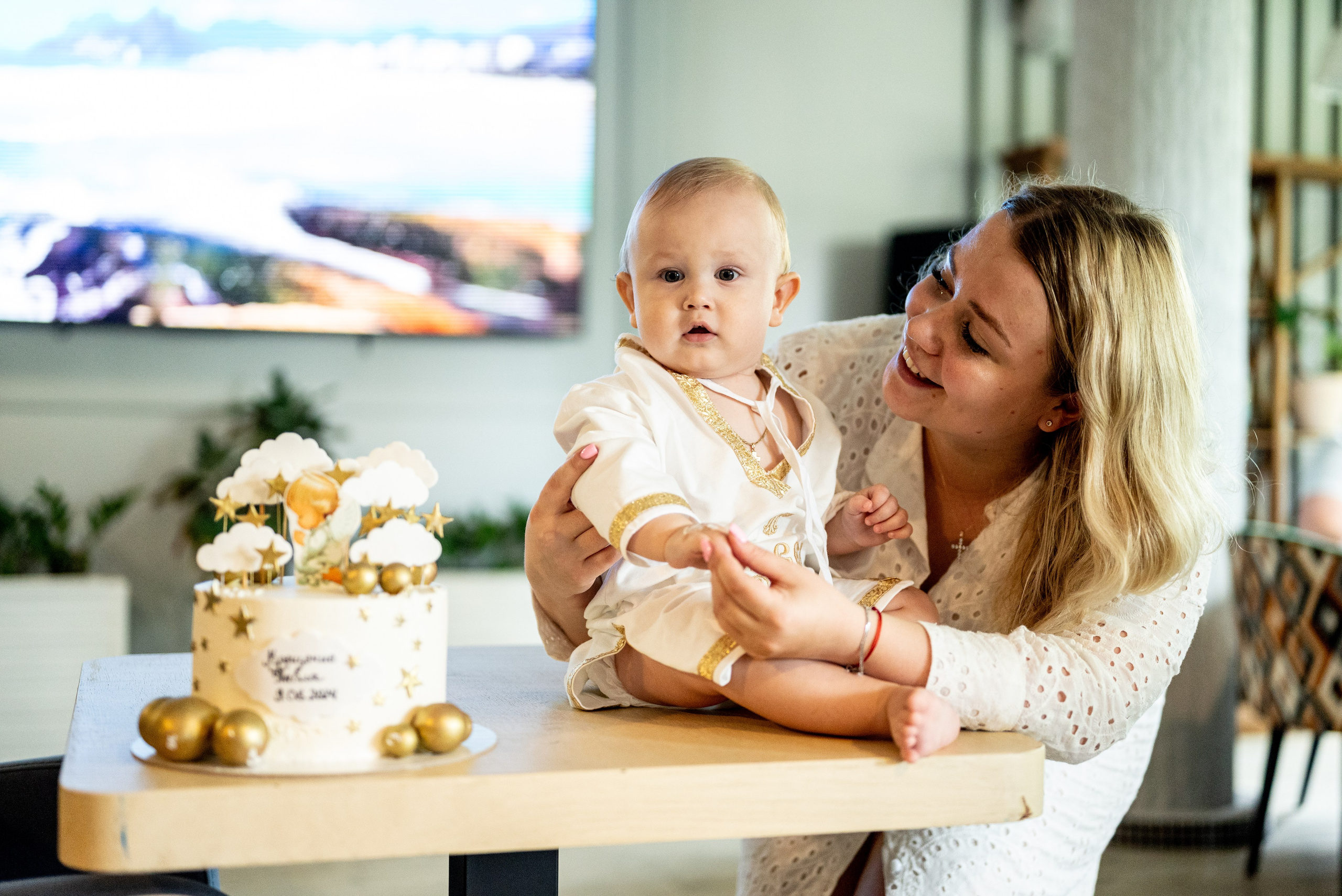 Крещение Александра. Семейный и детский фотограф Москва
