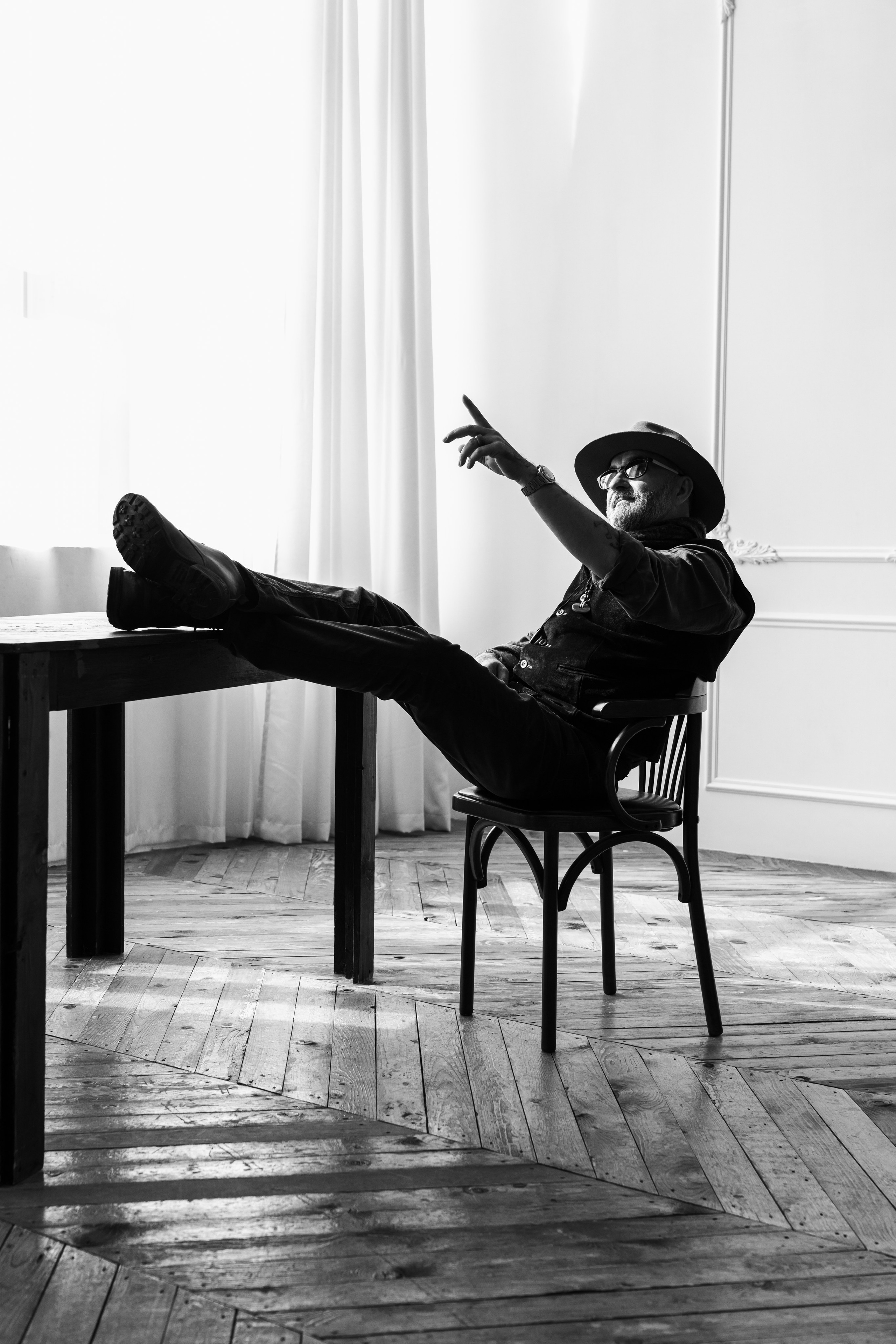 Студийная портретная съёмка Олега