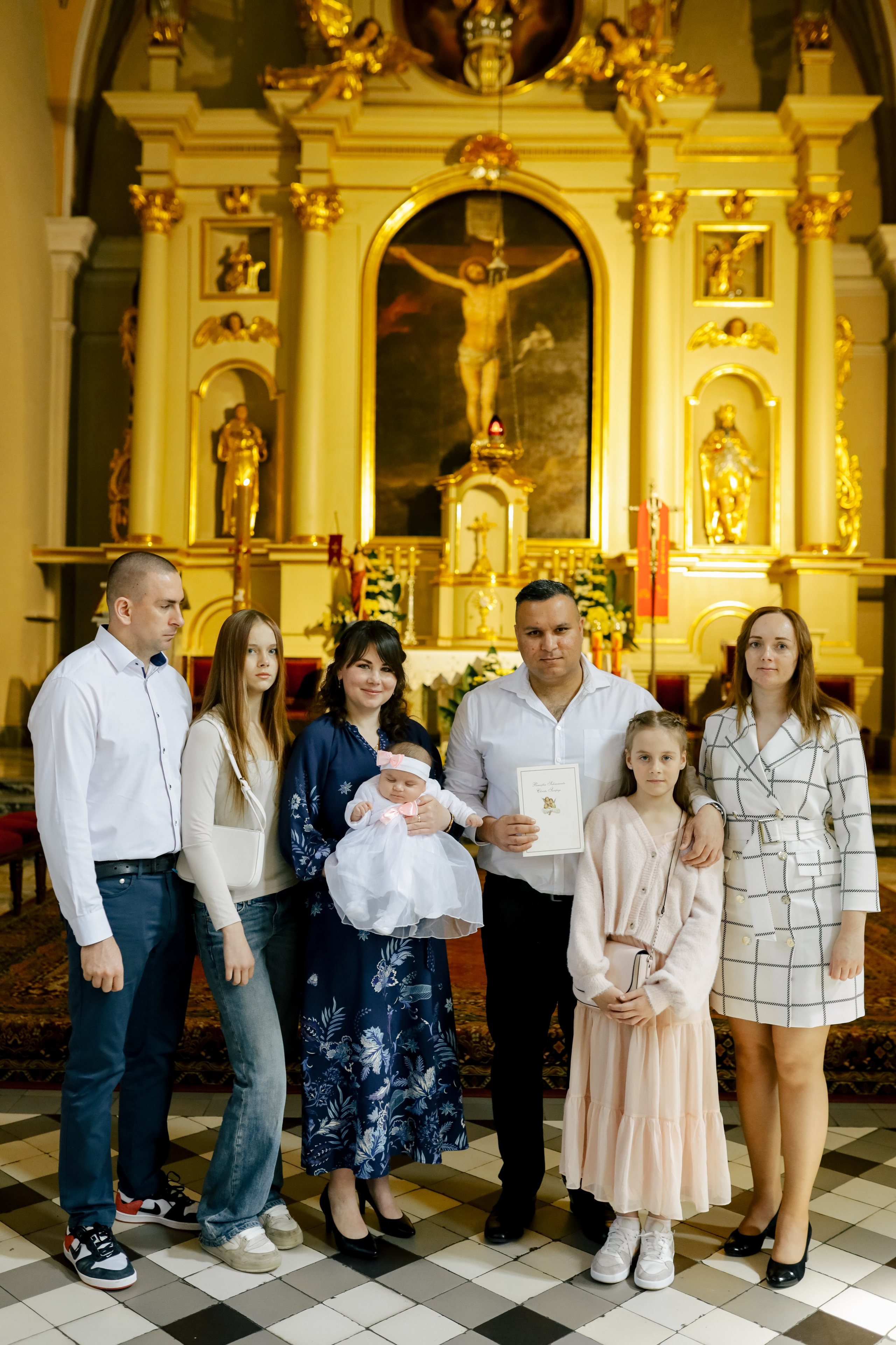 Крещение Вероники. Свадебный и семейный фотограф в Варшаве