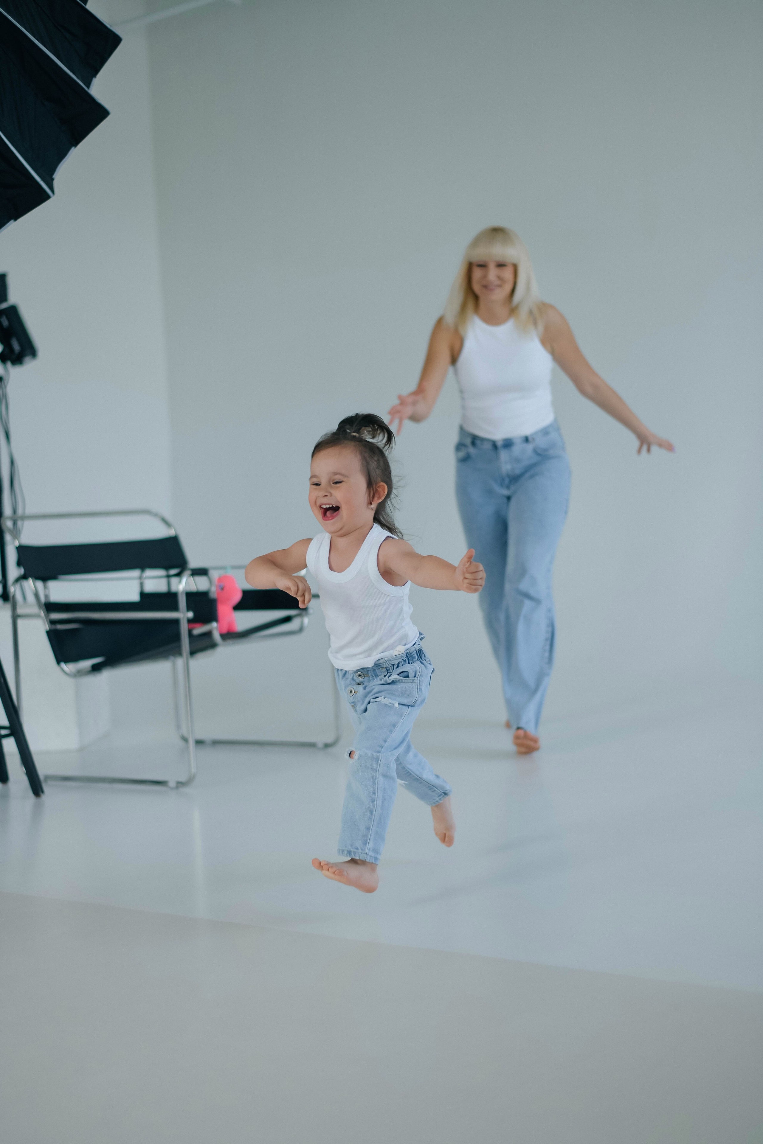 Мама и дочка студийная. Фотограф Подольск