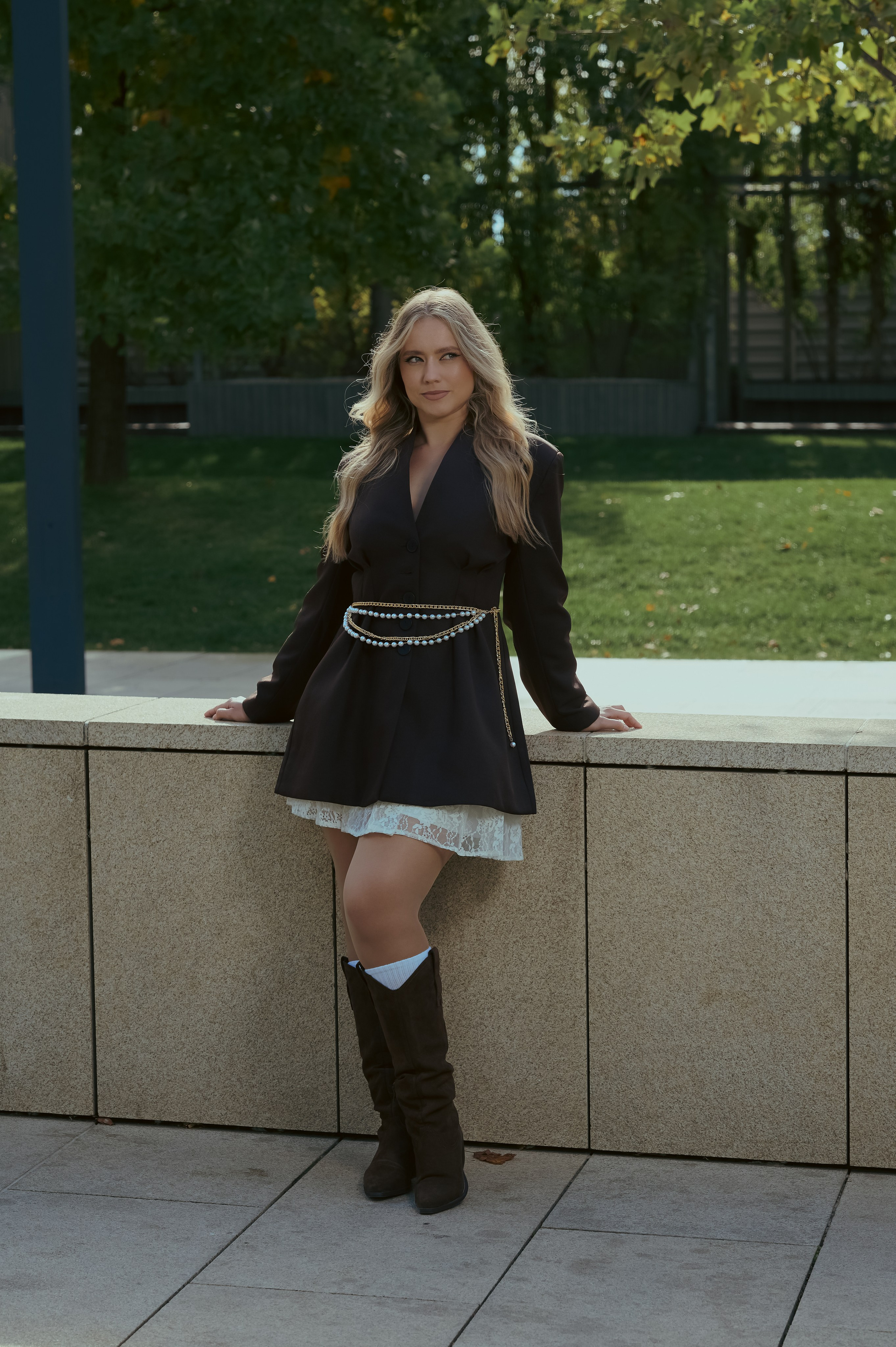 Прогулка по парку с Натальей. Портретный фотограф в Краснодаре Евгений Карпов