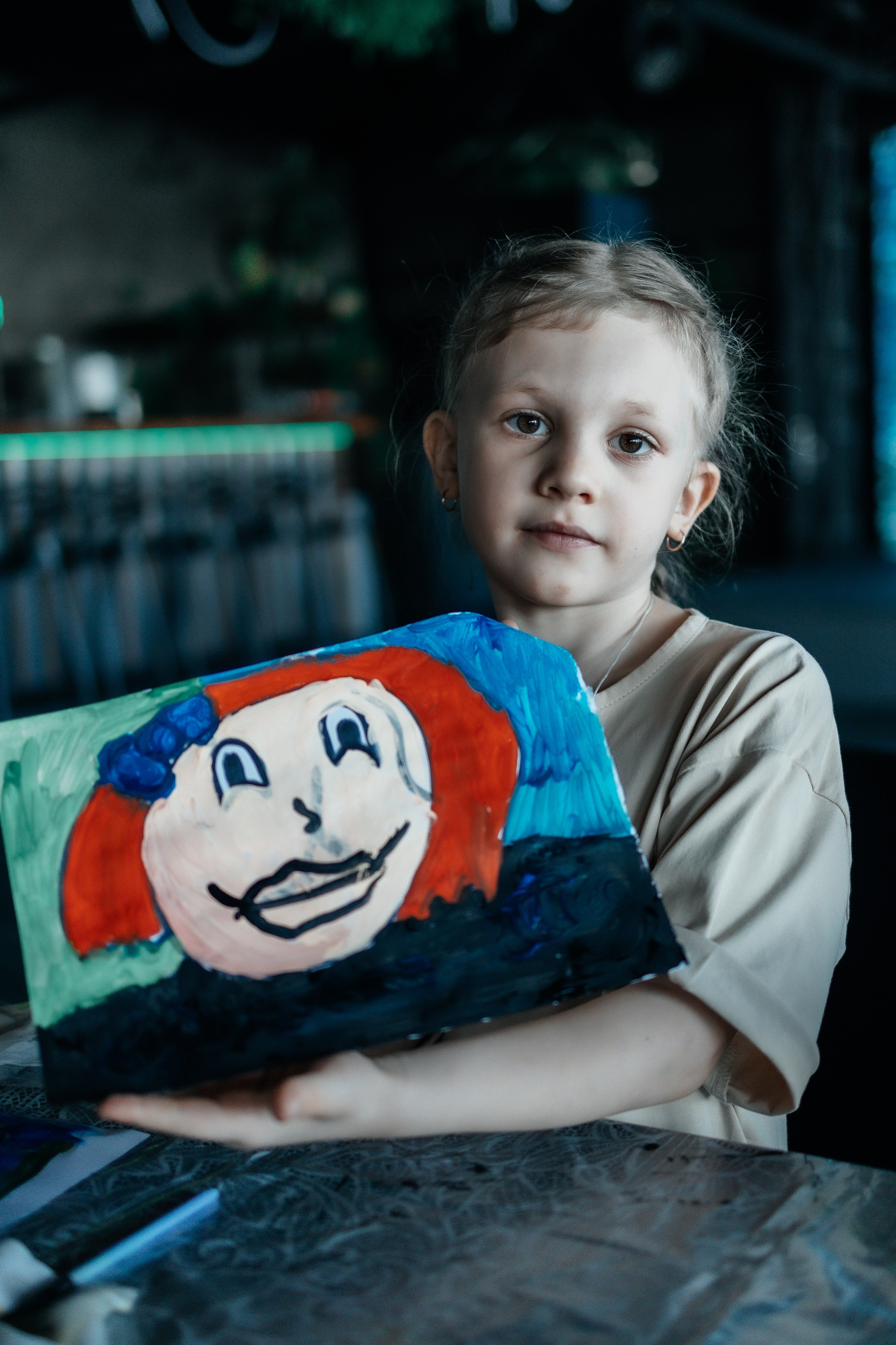 Азартное рисование. Семейный и детский фотограф в Славгороде Анастасия Винс