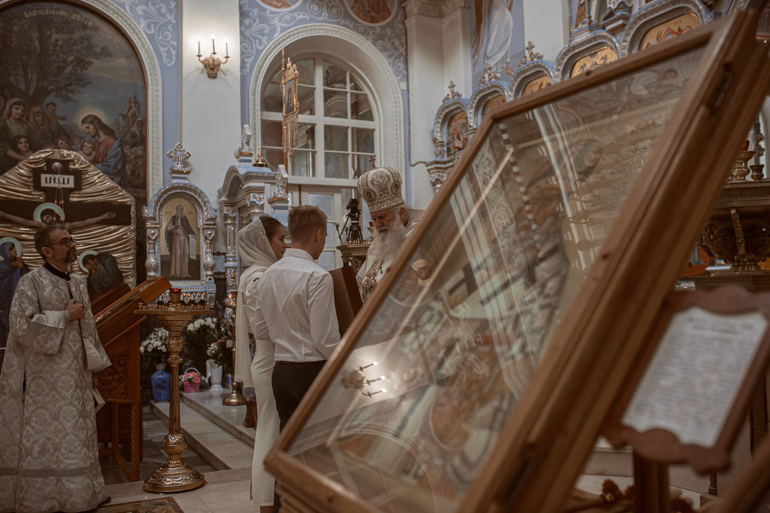Венчание в Успенском кафедральном соборе Ташкента. Фотограф на Крещение и Венчание в Ташкенте